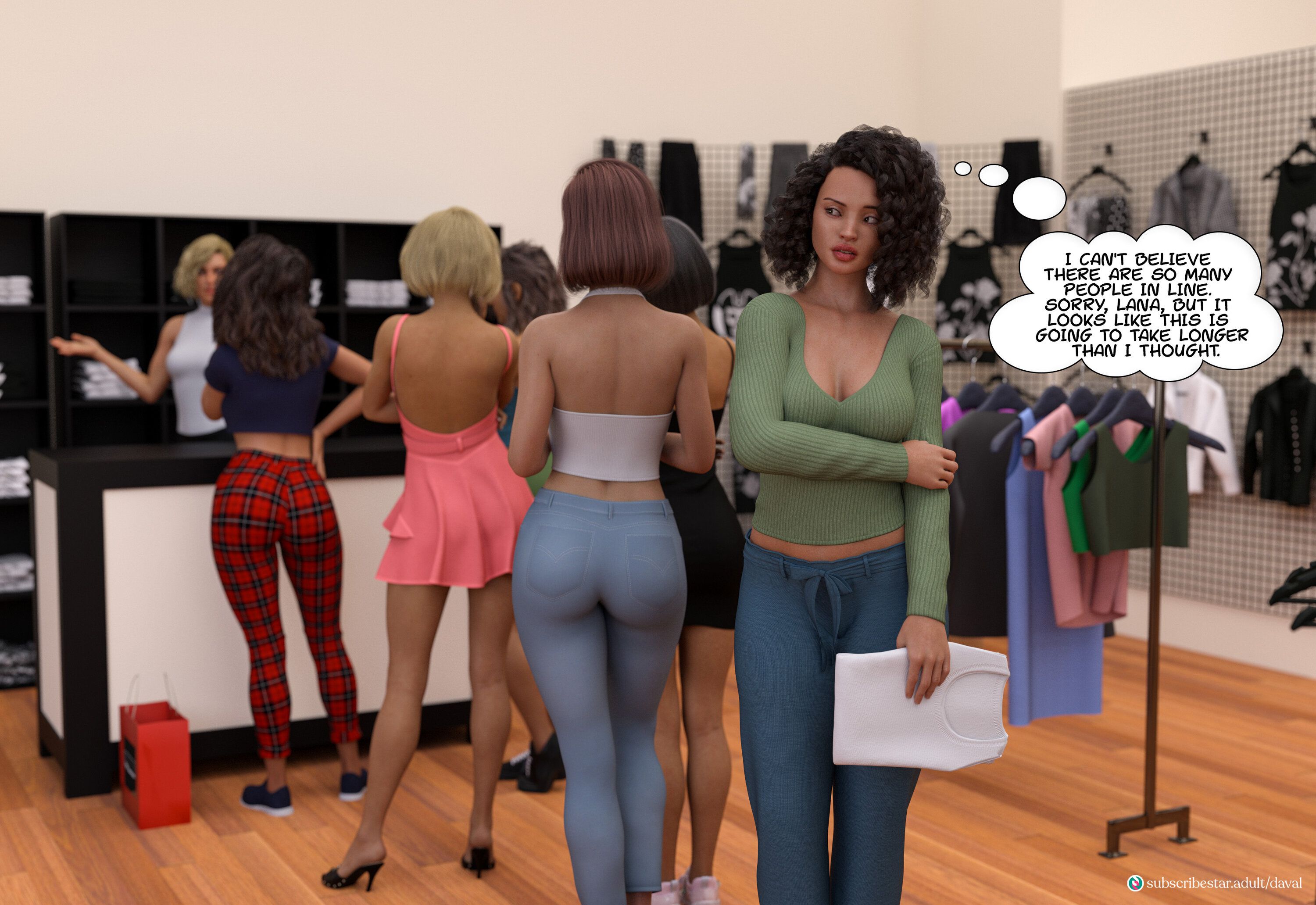 Immoral Desires [Daval3D] Chapter 5 - Page 61
