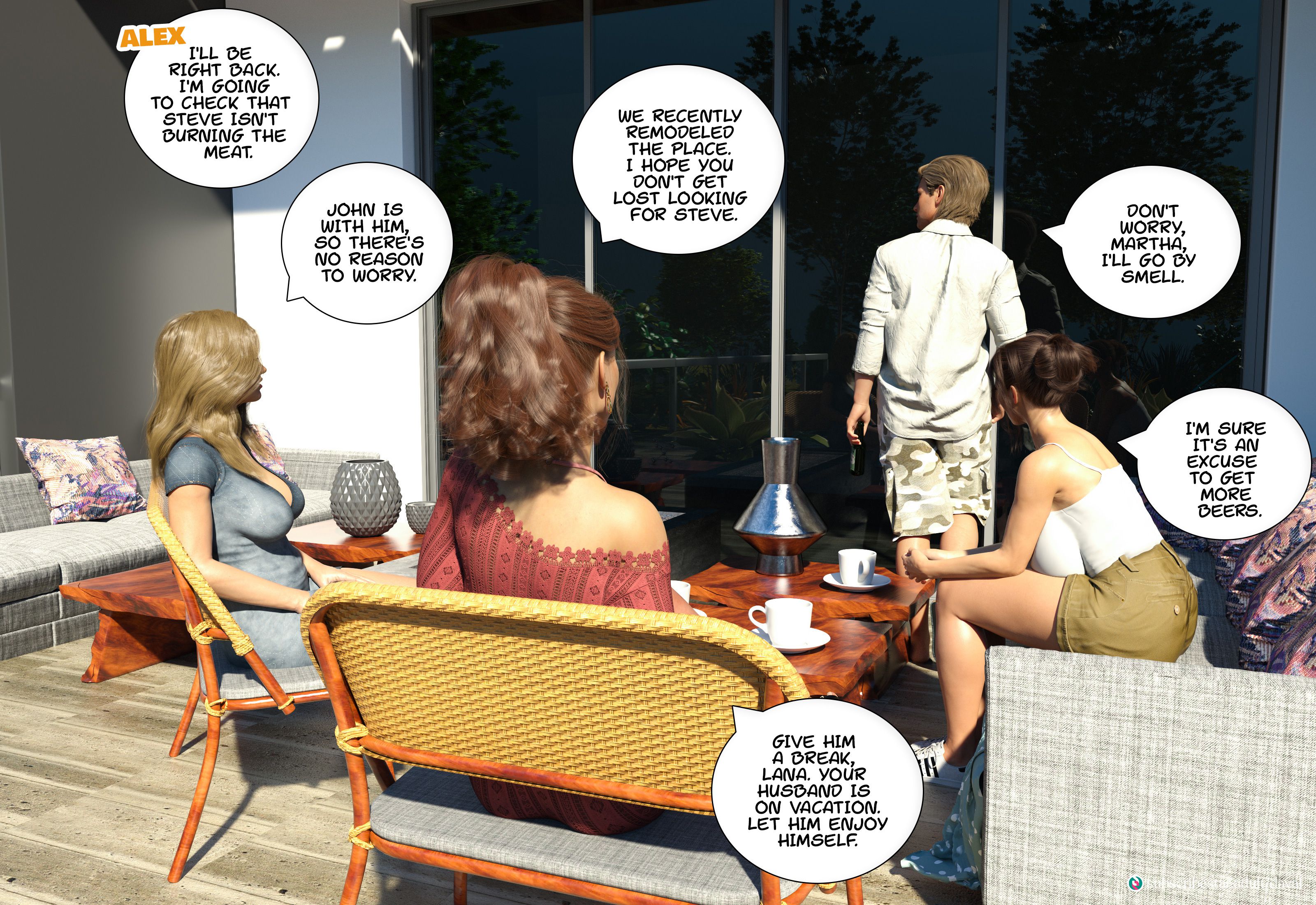 Immoral Desires [Daval3D] Chapter 6 - Page 57