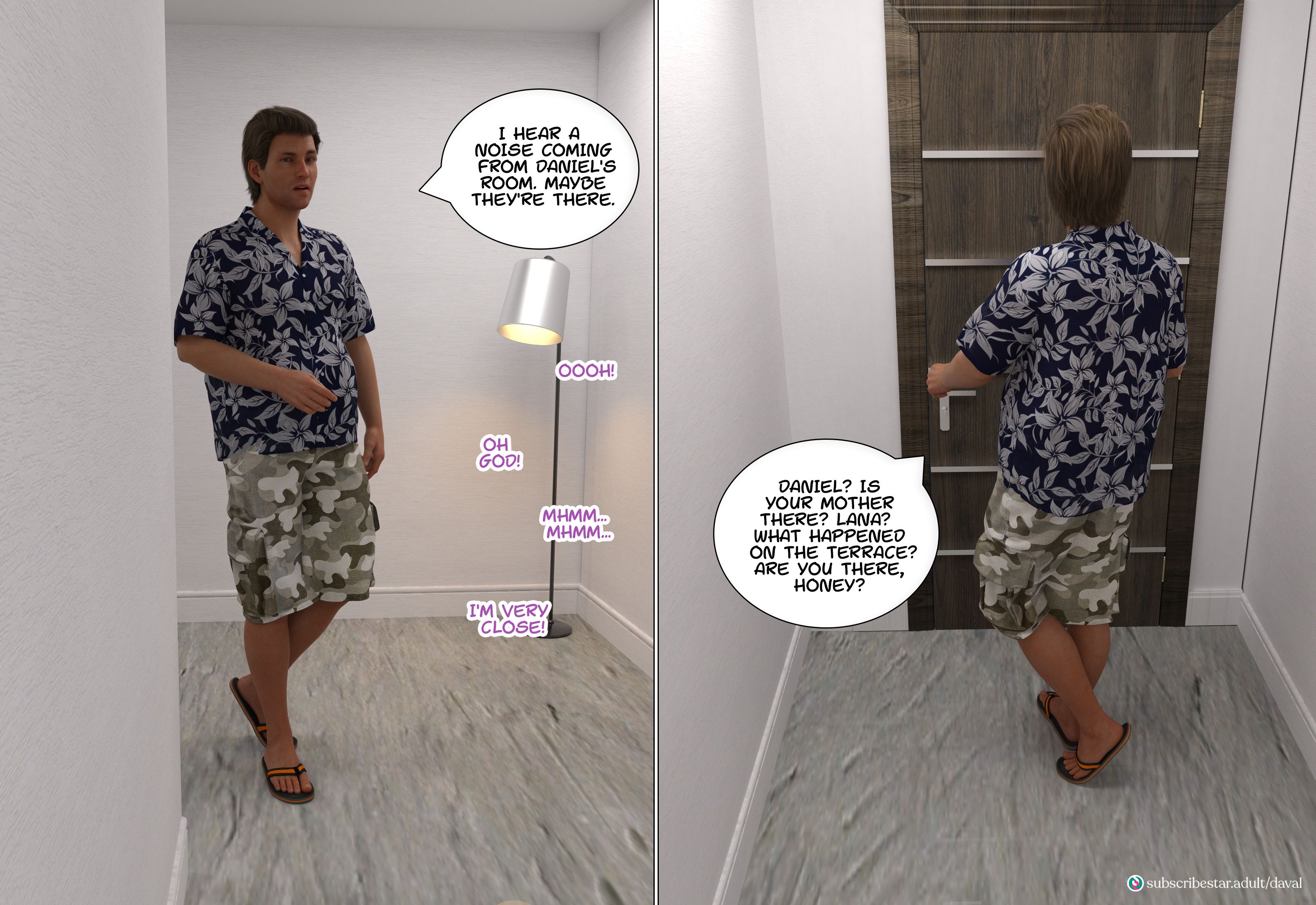 Immoral Desires [Daval3D] Chapter 8 - Page 59