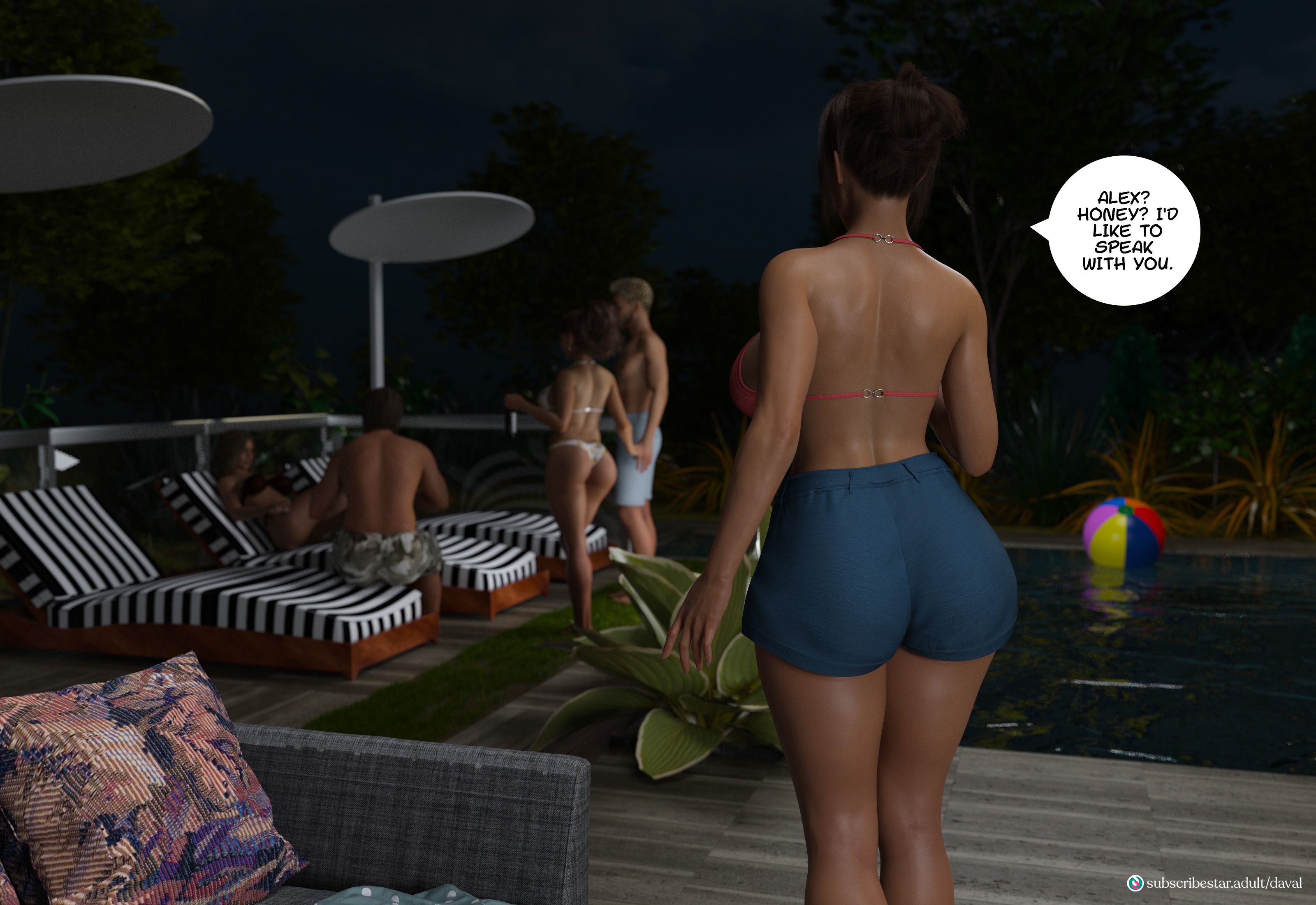 Immoral Desires [Daval3D] Chapter 9 - Page 135