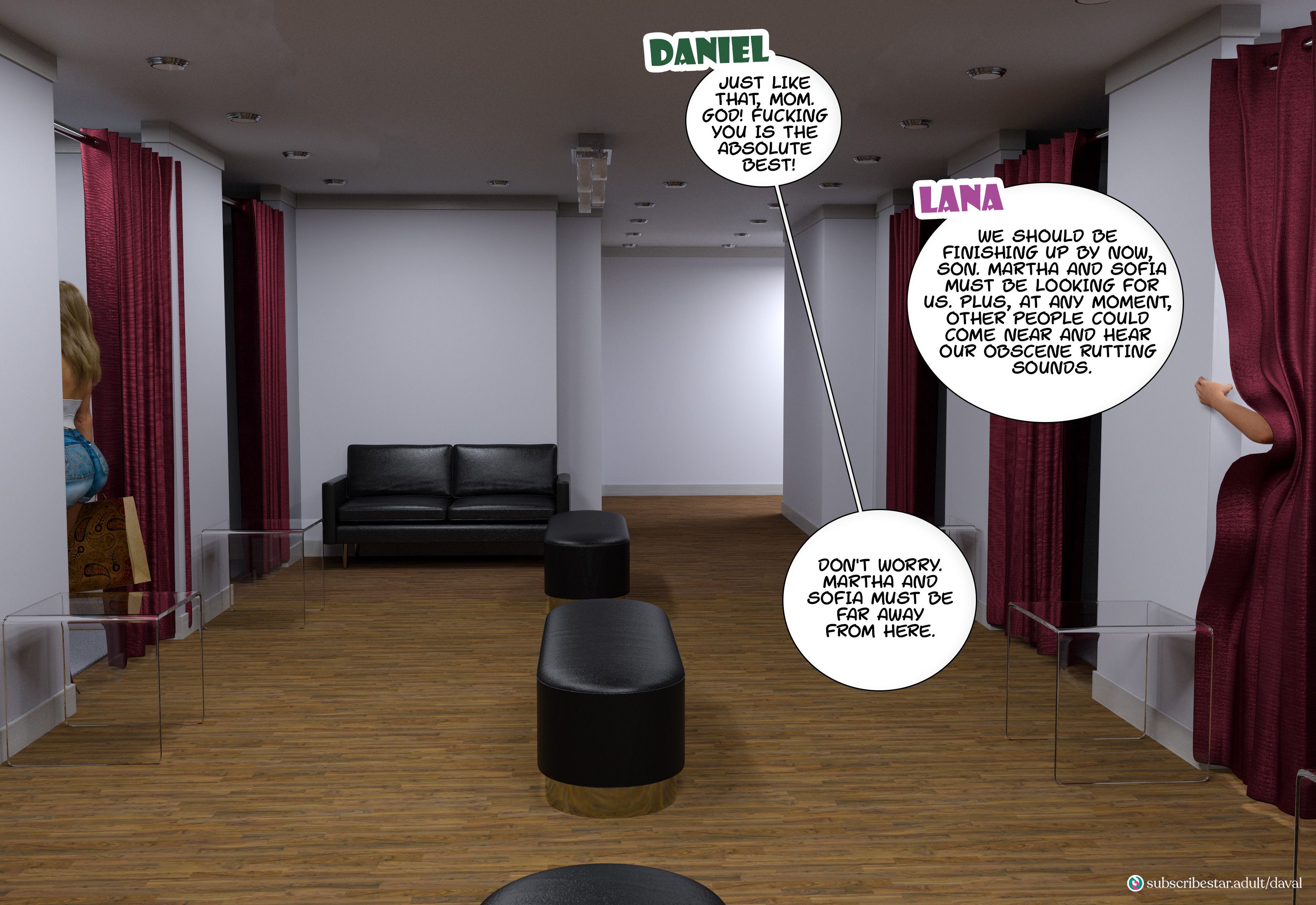 Immoral Desires [Daval3D] Chapter 9 - Page 50