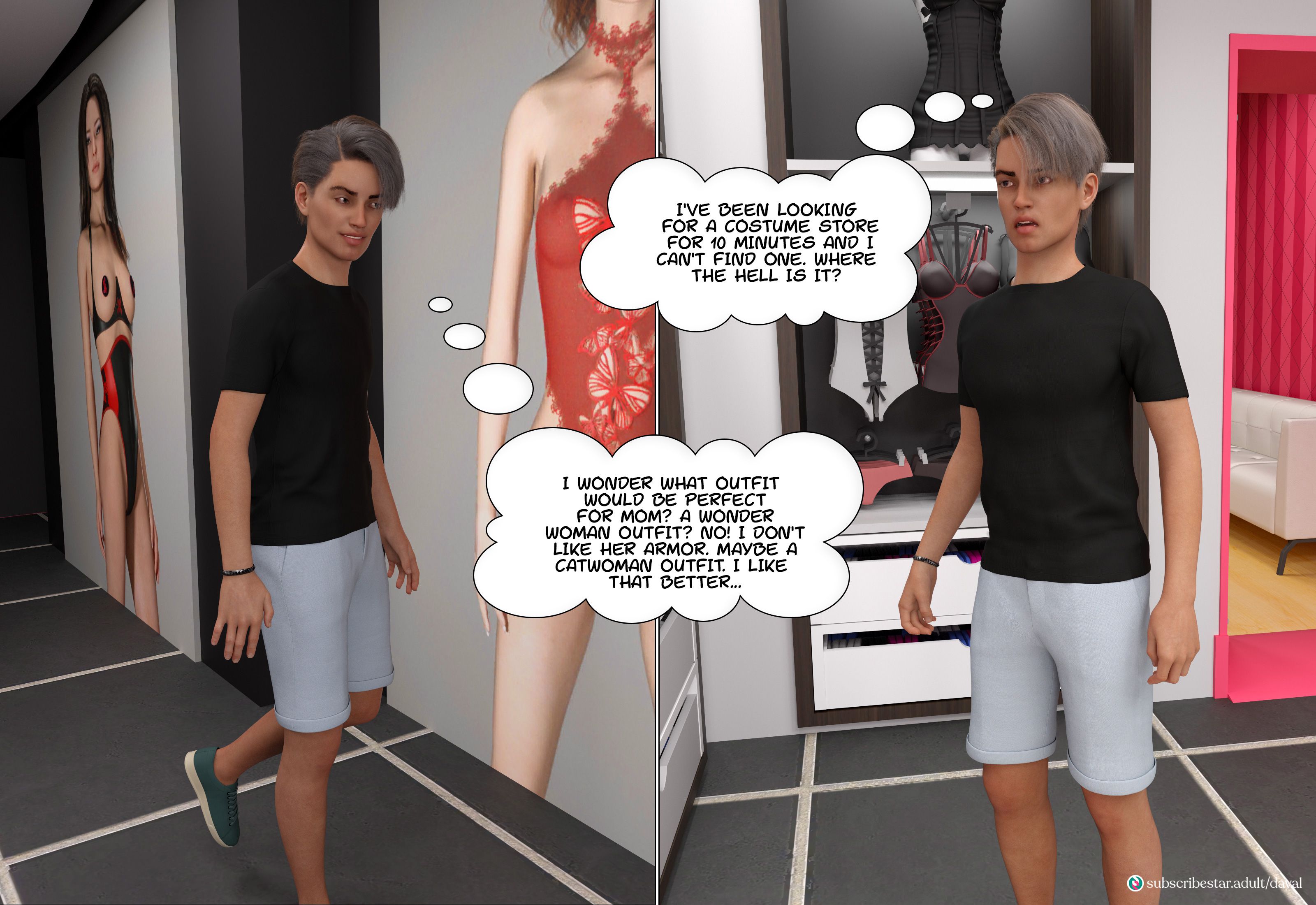 Immoral Desires [Daval3D] Chapter 9 - Page 7