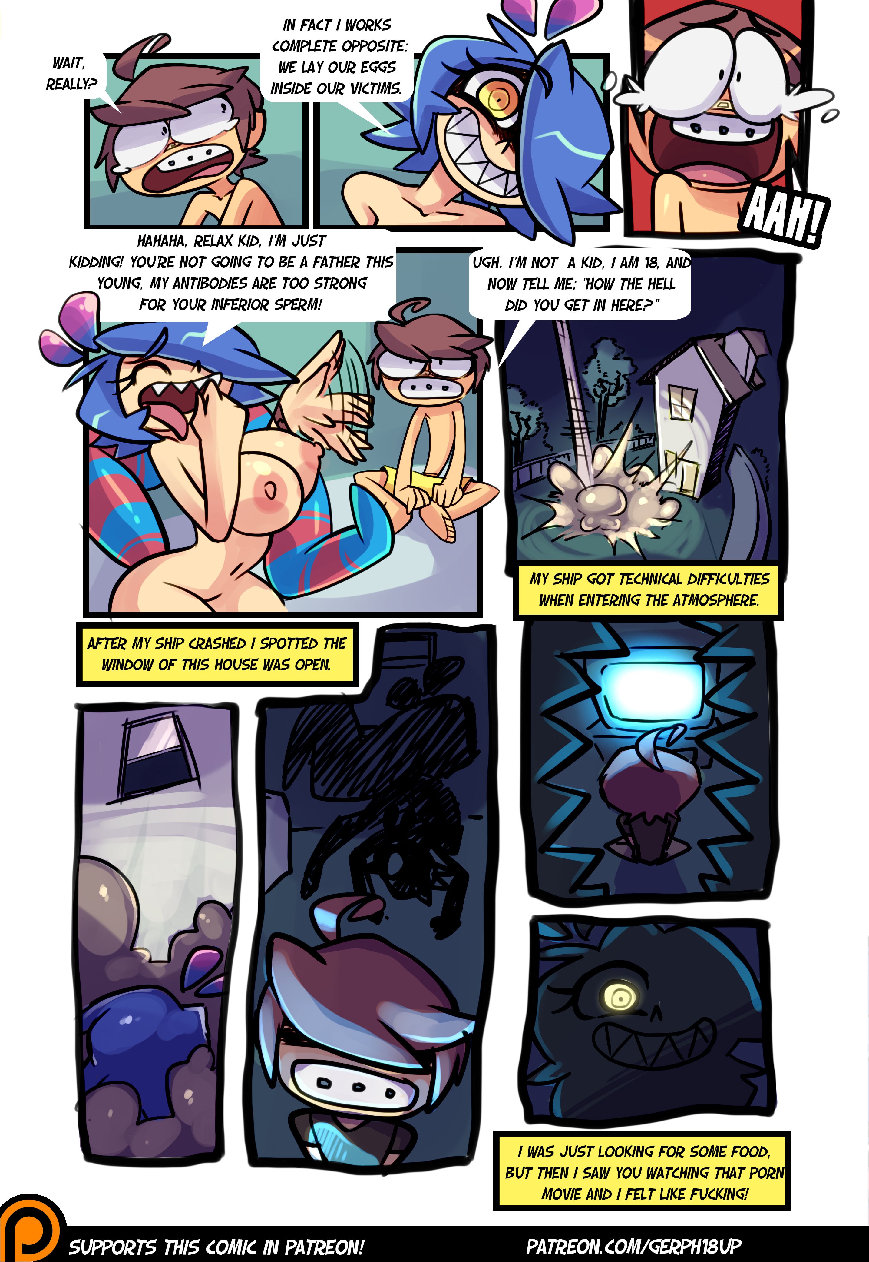 Skarpworld [Gerph] The Girl With The Sharp Teeth - Chapter 1 - Page 8