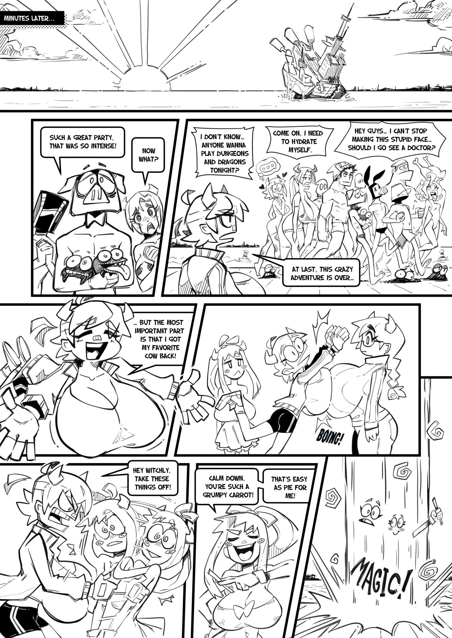 Skarpworld [Gerph] Milk Crisis 4 - Chapter 10 - Page 30