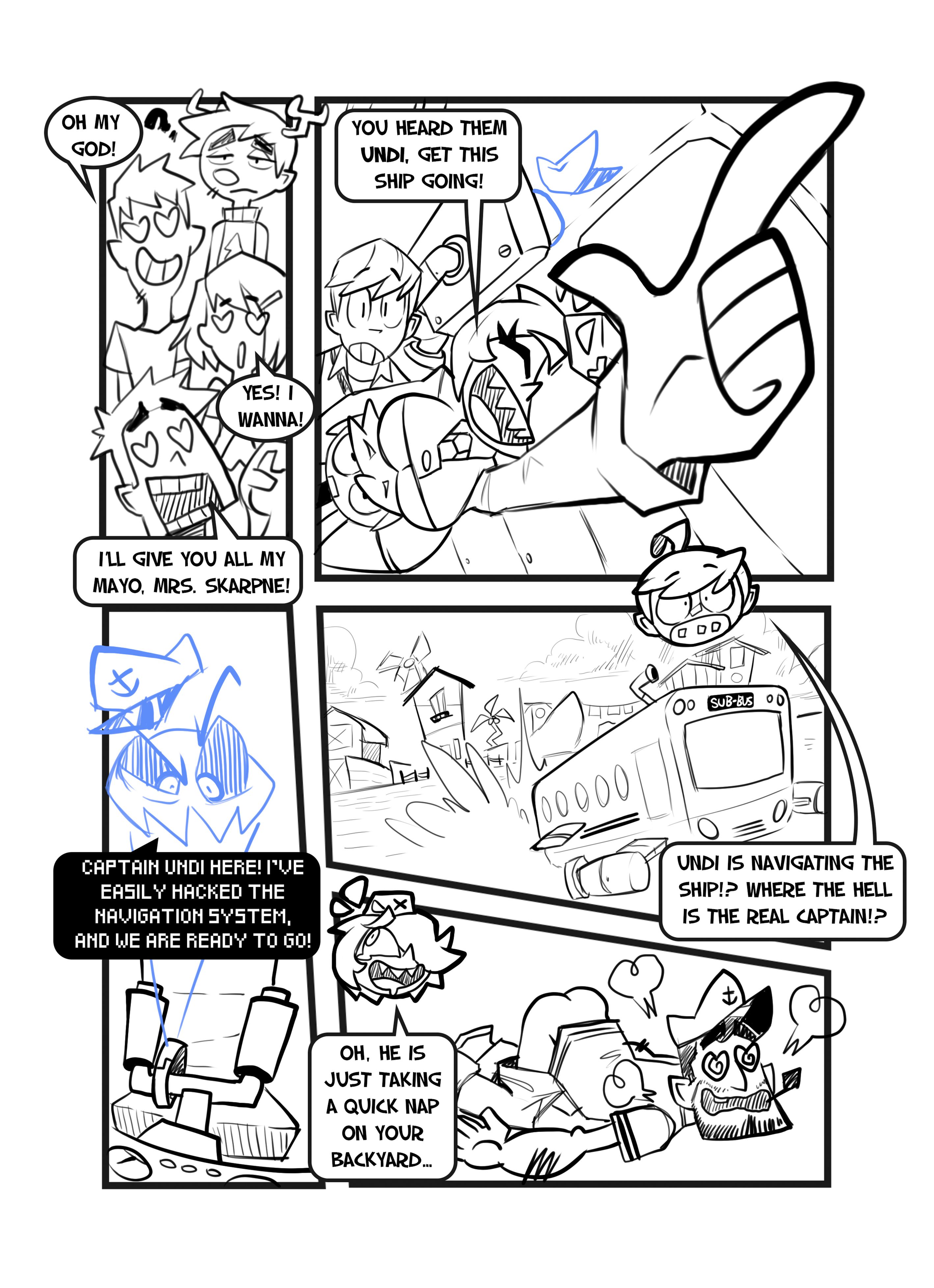 Skarpworld [Gerph] 20000 Load Under Sea - Chapter 4 - Page 5