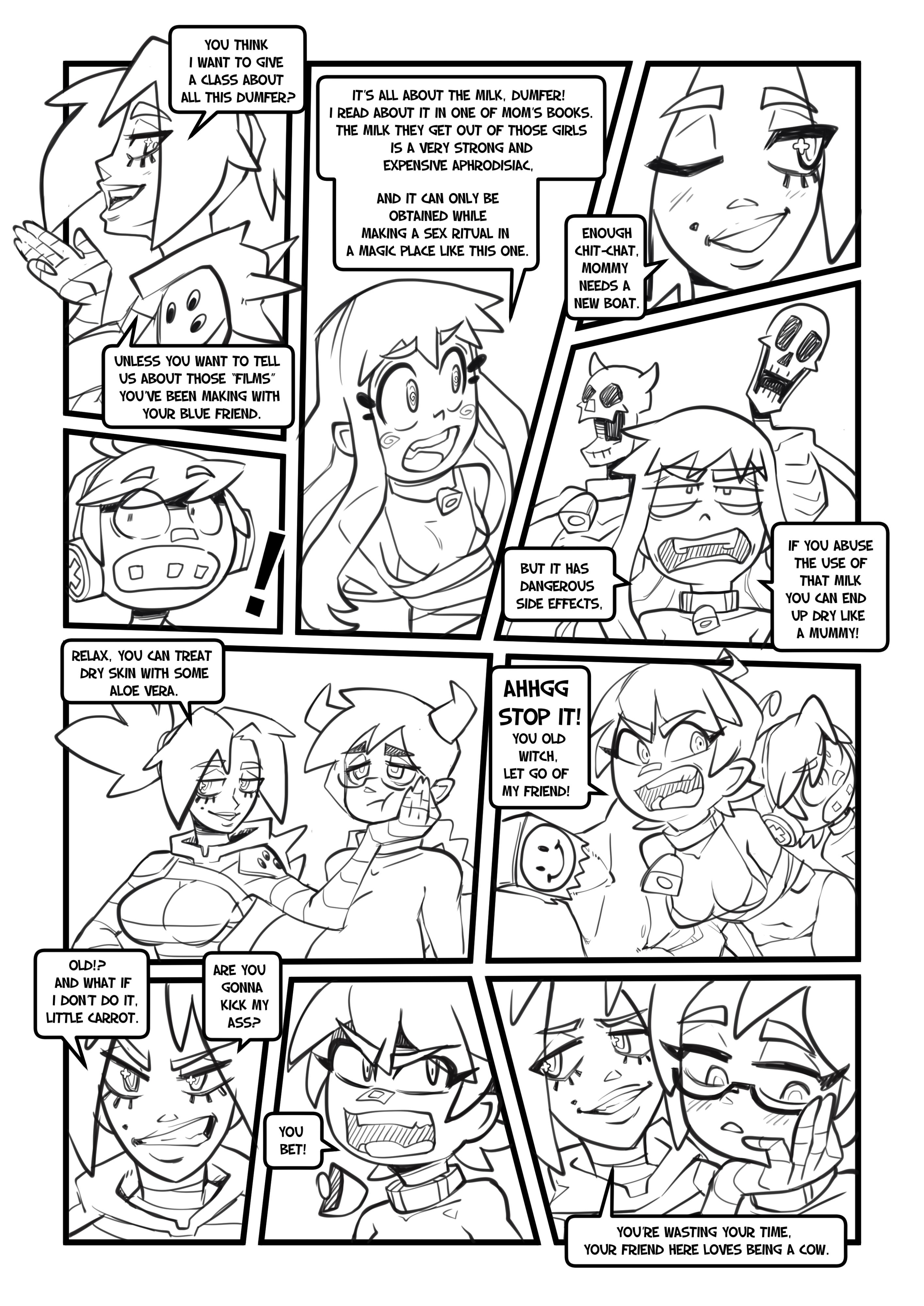 Skarpworld [Gerph] Milk Crisis 2 - Chapter 8 - Page 5