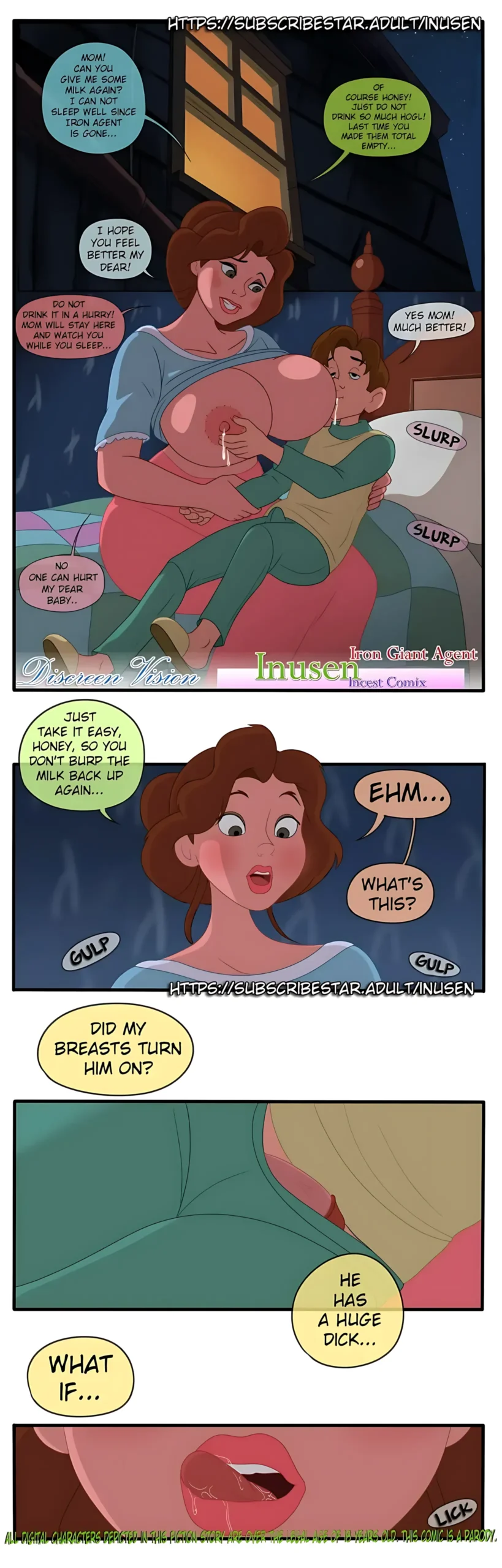 Iron Giant Agent (The Iron Giant) [Inusen | Discreen Vision] Chapter 1 - Page 1
