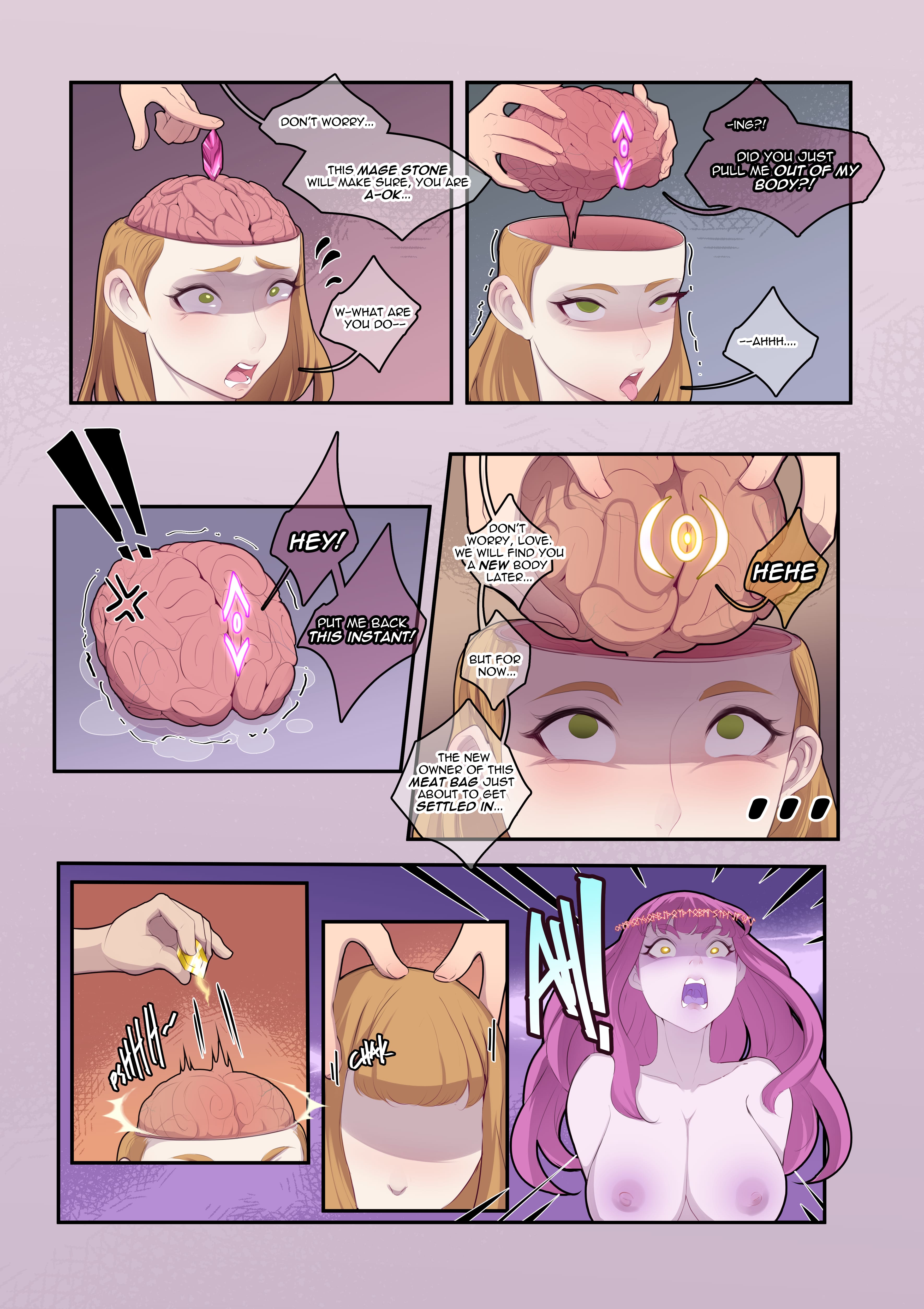 No Brain All Gain (Black Clover) [TSFSingularity , Oznovx] Chapter 1 - Page 5