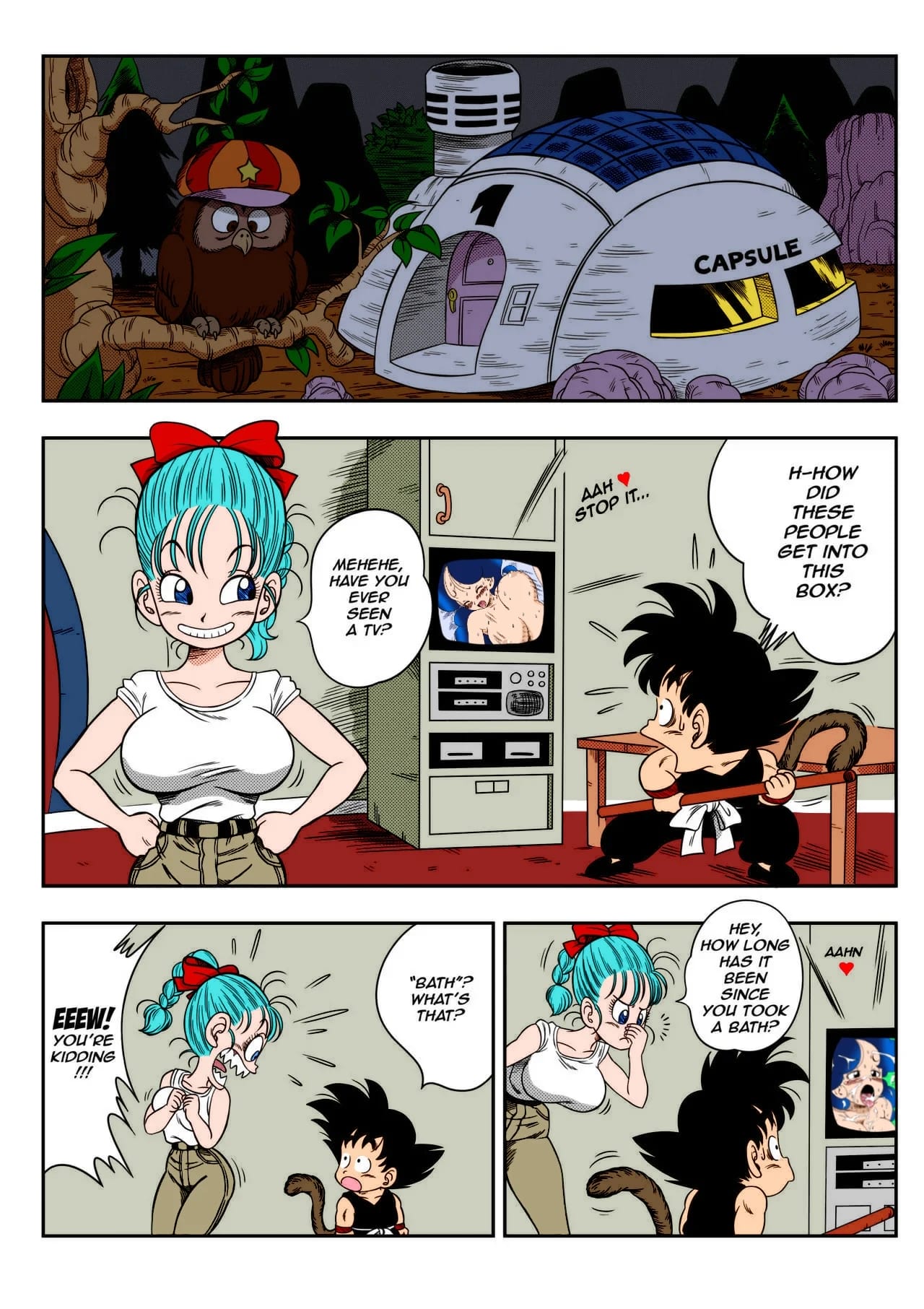 Sex in the Bathroom (Dragon Ball) [Yamamoto] Chapter 1 - Page 3