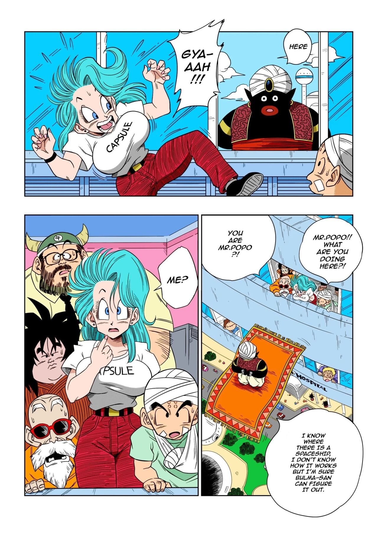 Bulma & Mr. Popo (Dragon Ball) [Yamamoto] Chapter 1 - Page 2