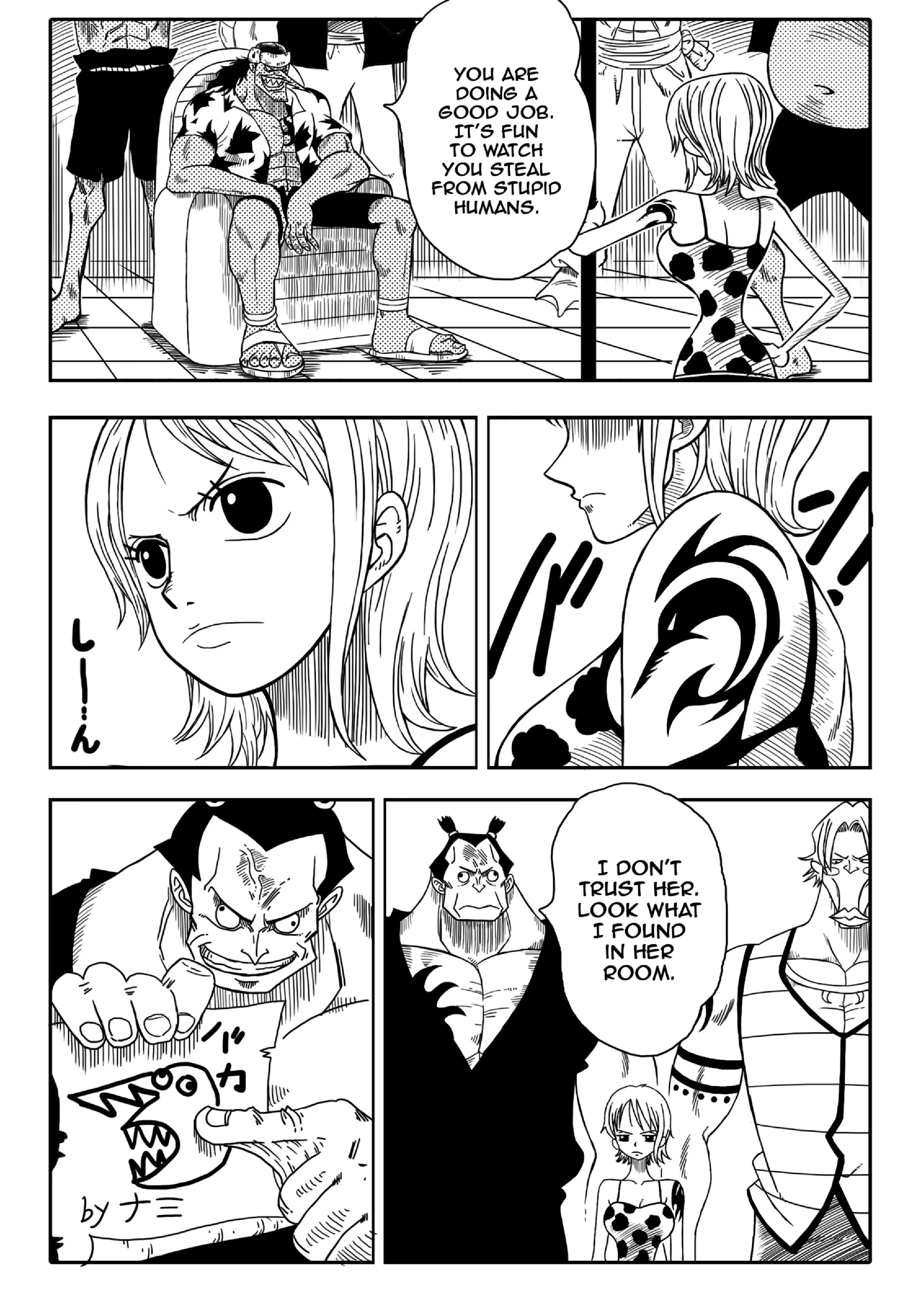 Nami vs Arlong (One Piece) [Yamamoto] Chapter 1 - Page 4