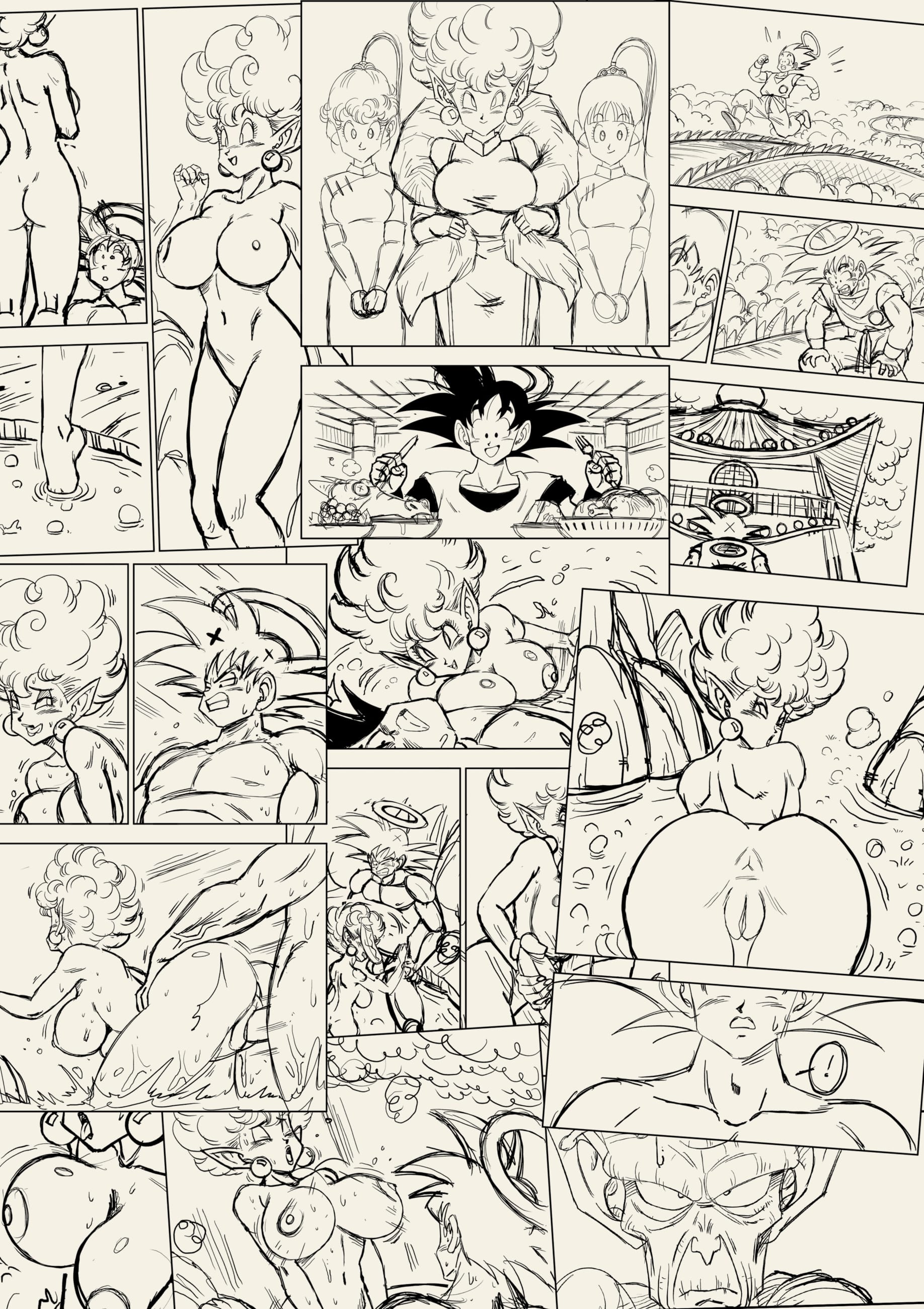 Paradise or Hell?! Snake Princess’s Hospitality (Dragon Ball Z) [Yamamoto] Chapter 1 - Page 26