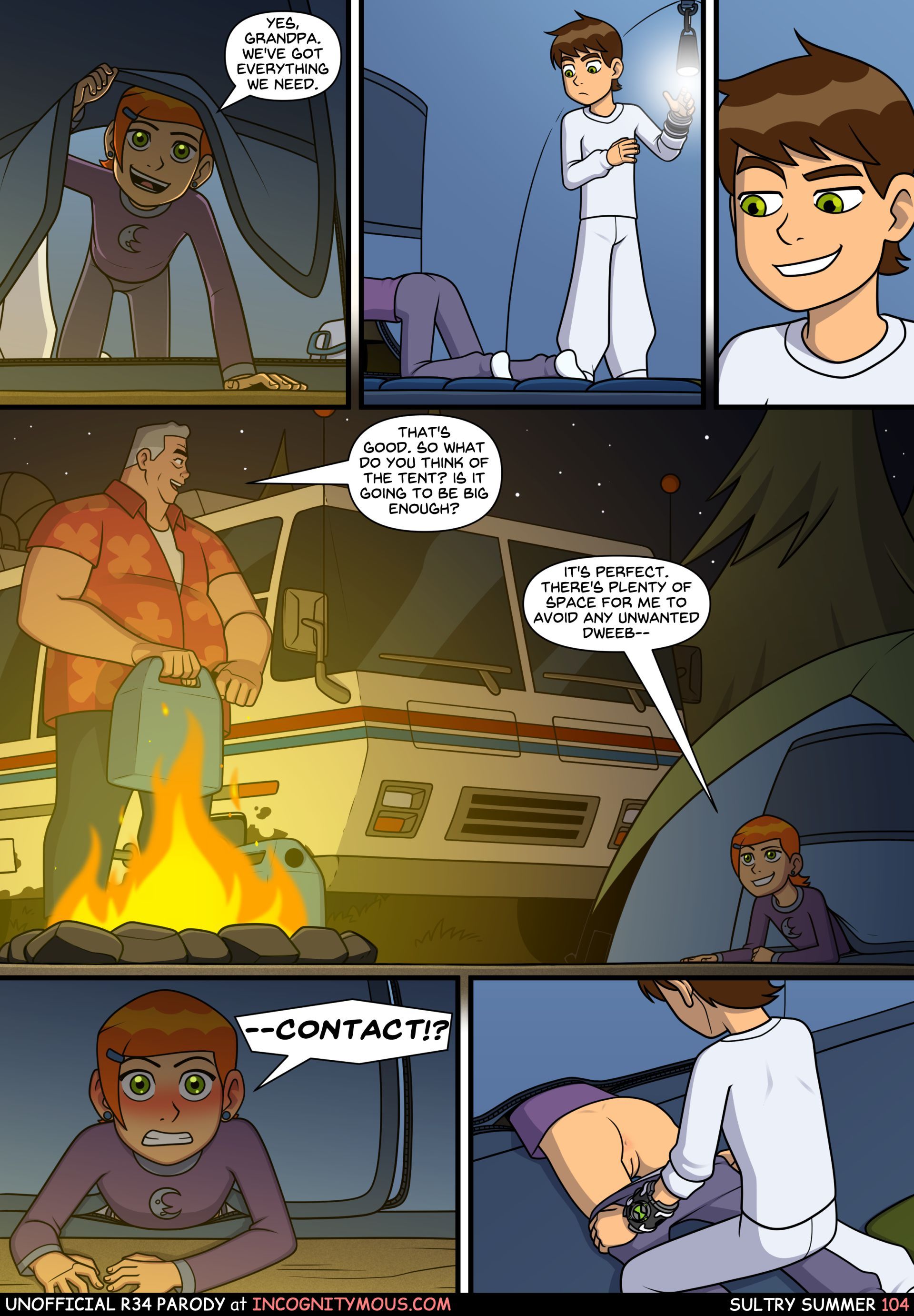 Sultry Summer (Ben 10) [Incognitymous] Chapter 1 - Page 105