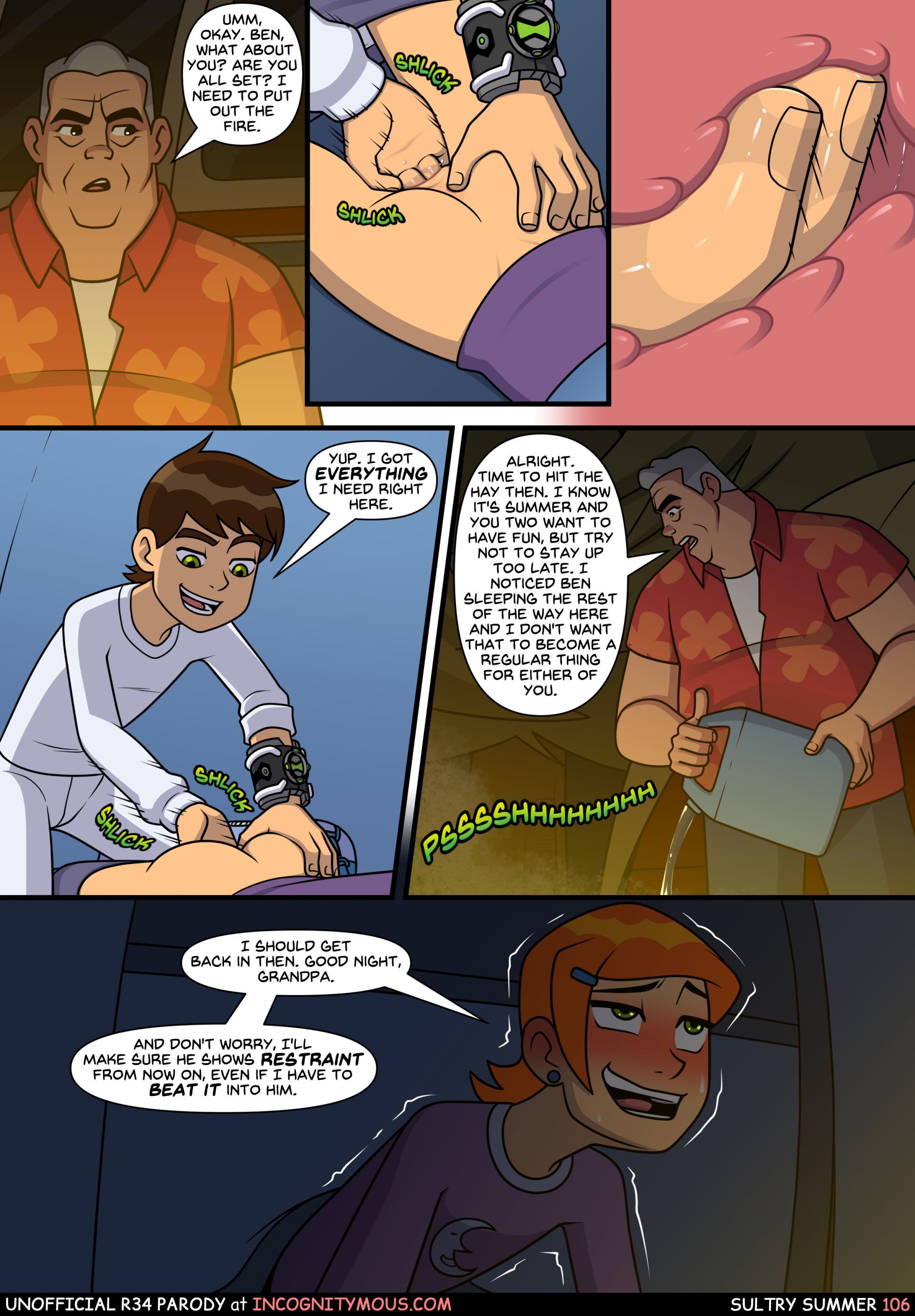 Sultry Summer (Ben 10) [Incognitymous] Chapter 1 - Page 107