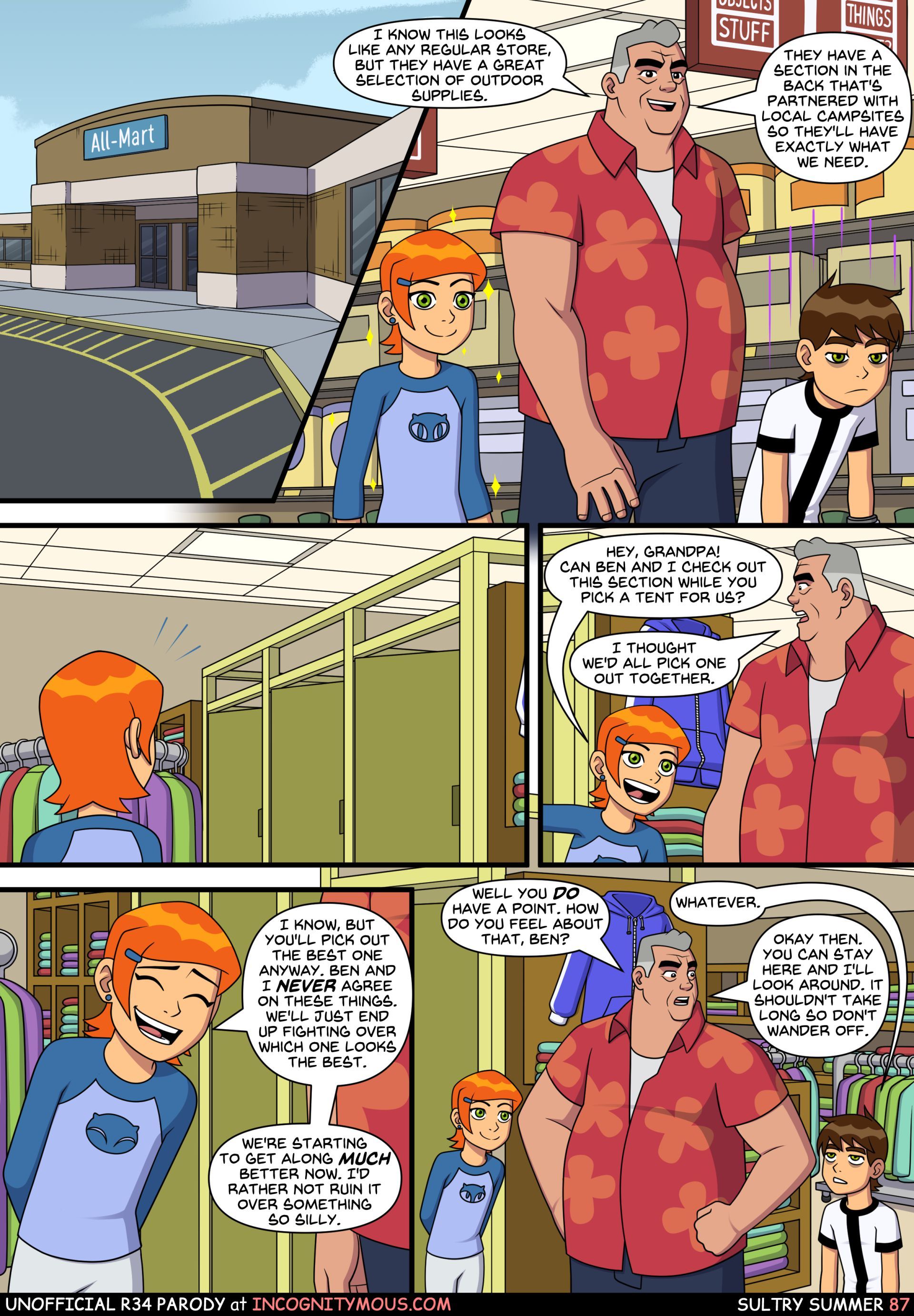 Sultry Summer (Ben 10) [Incognitymous] Chapter 1 - Page 88
