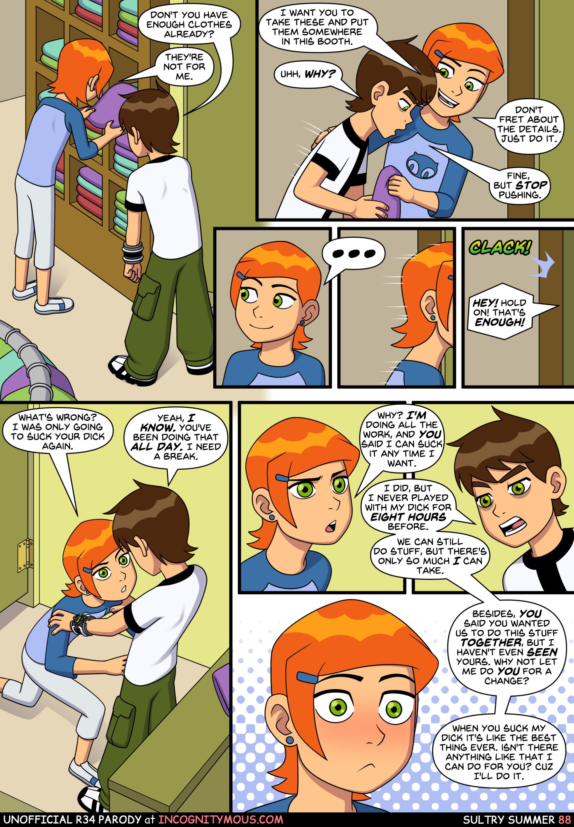 Sultry Summer (Ben 10) [Incognitymous] Chapter 1 - Page 89