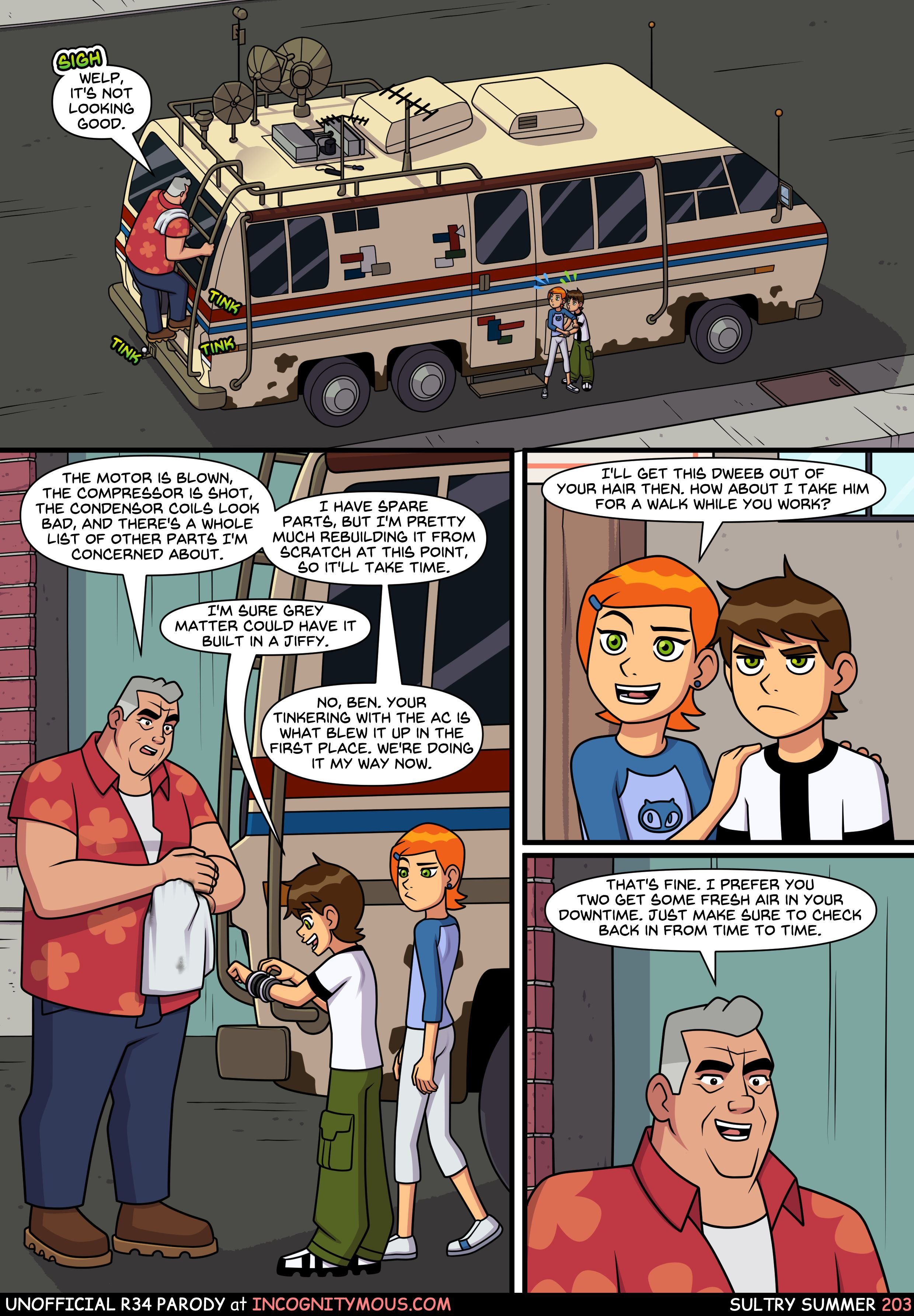 Sultry Summer (Ben 10) [Incognitymous] Chapter 4 - Page 1