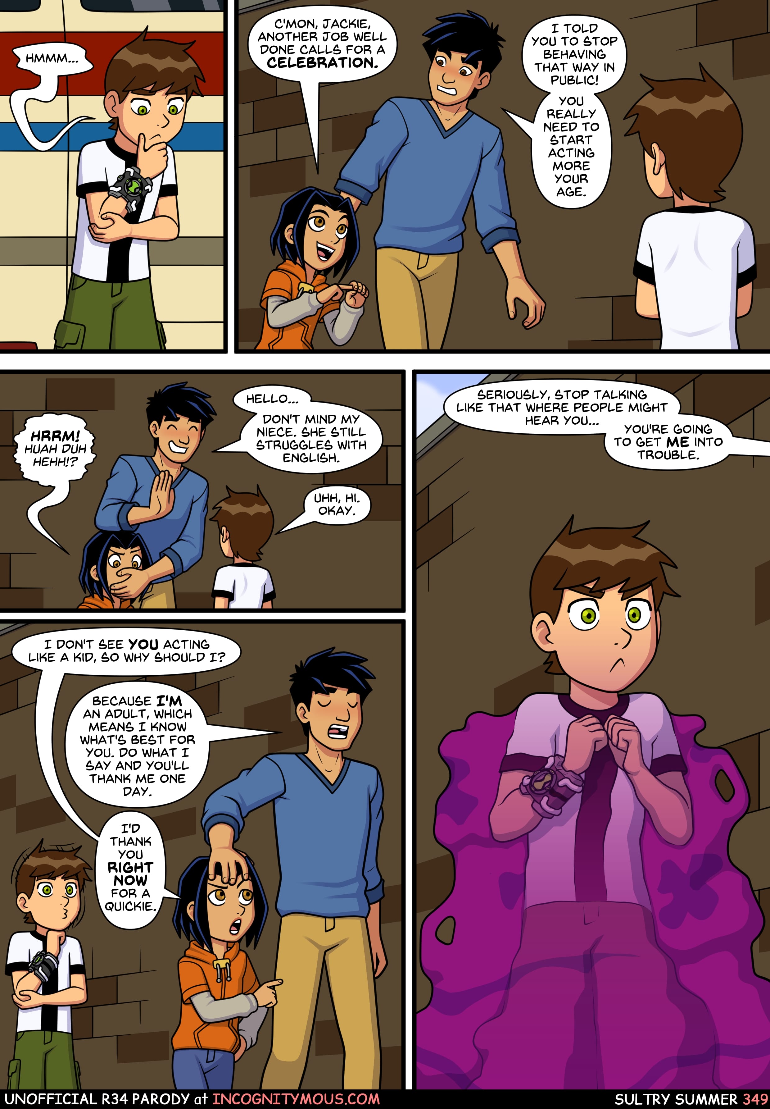 Sultry Summer (Ben 10) [Incognitymous] Chapter 6 - Page 37