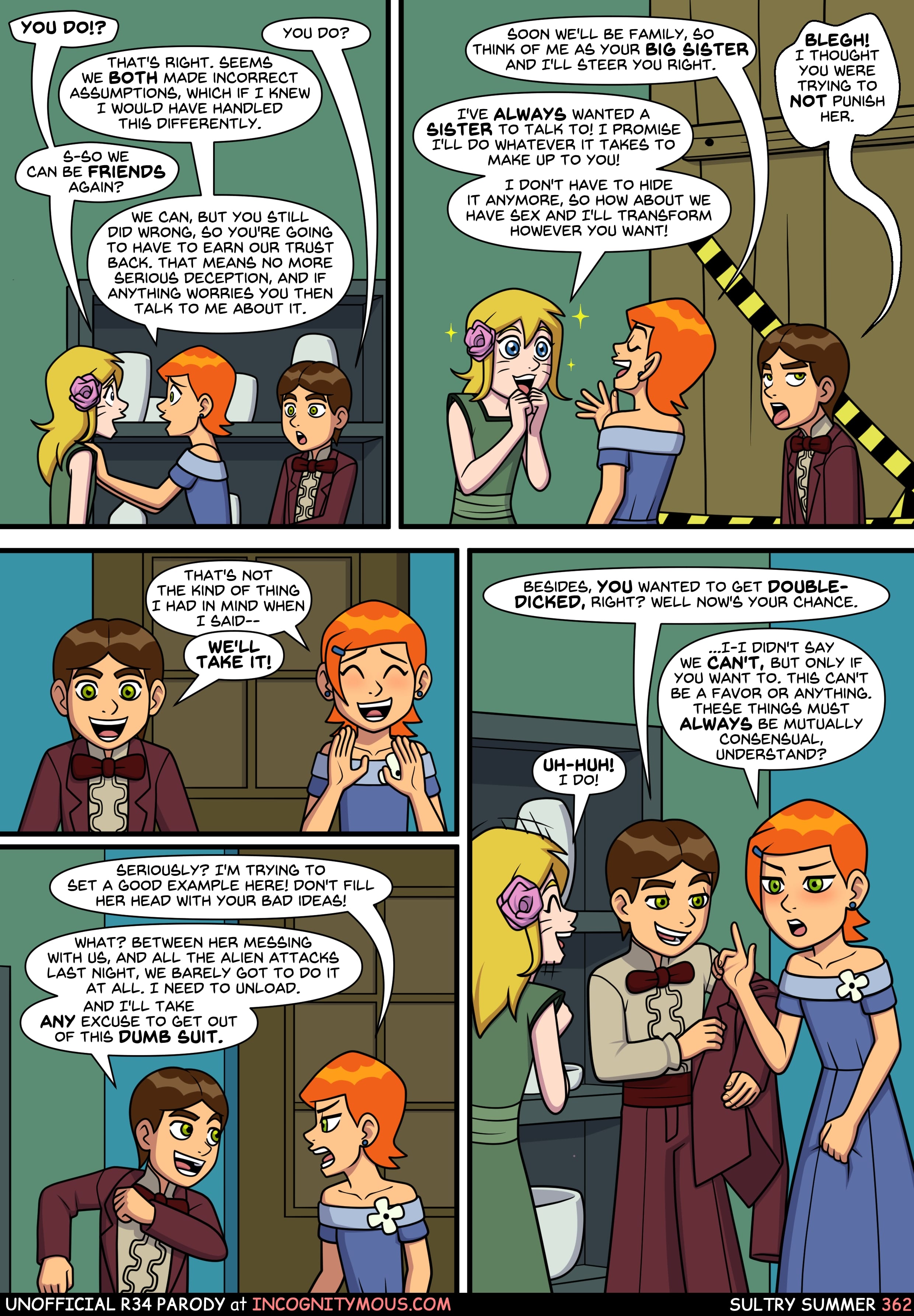 Sultry Summer (Ben 10) [Incognitymous] Chapter 6 - Page 50