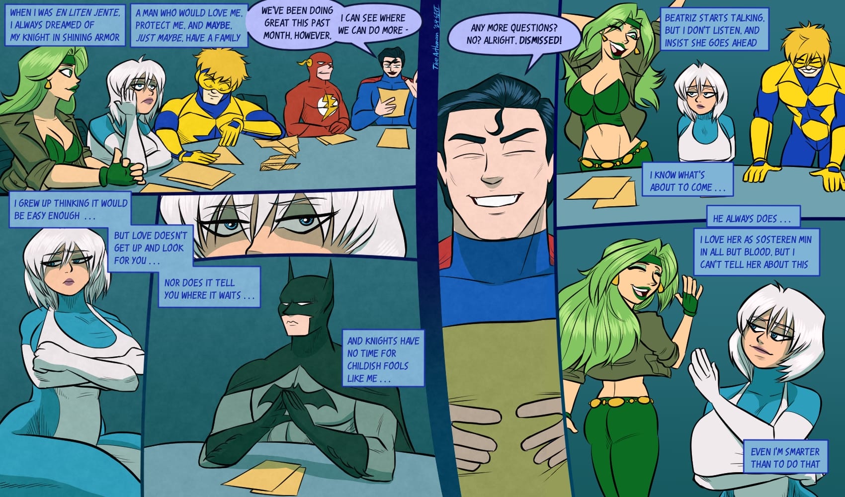 Trapped Under Ice (Justice League) [The Arthman] Chapter 1 - Page 2