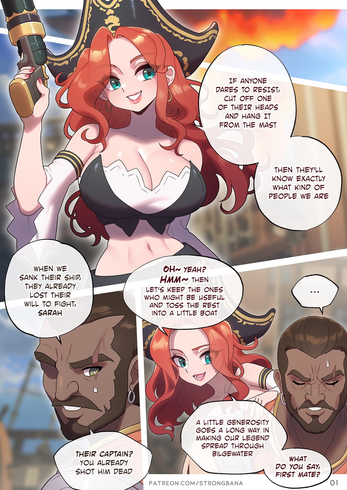 Serve Our Captain‍ (League of Legends) [Strong Bana] Chapter 1 - Page 4