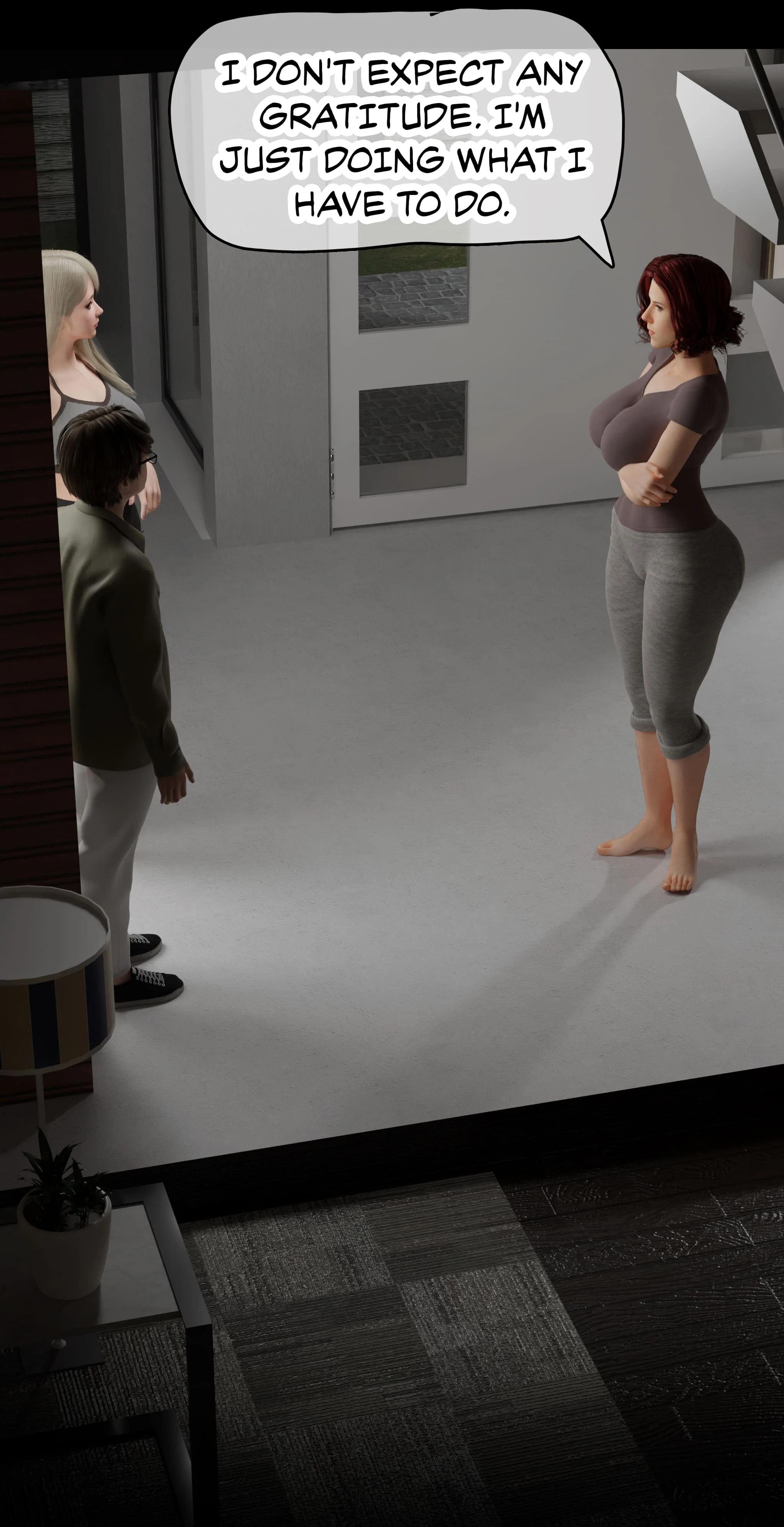 My Neighbor’s Widow [Rose Blue 3D] Chapter 1 - Page 104
