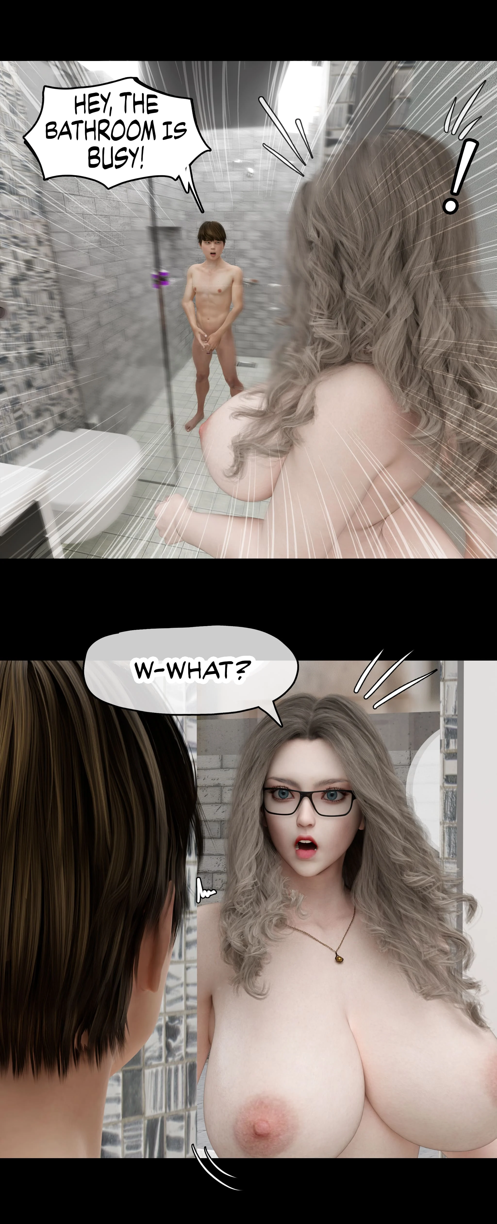 My Neighbor’s Widow [Rose Blue 3D] Chapter 1 - Page 120