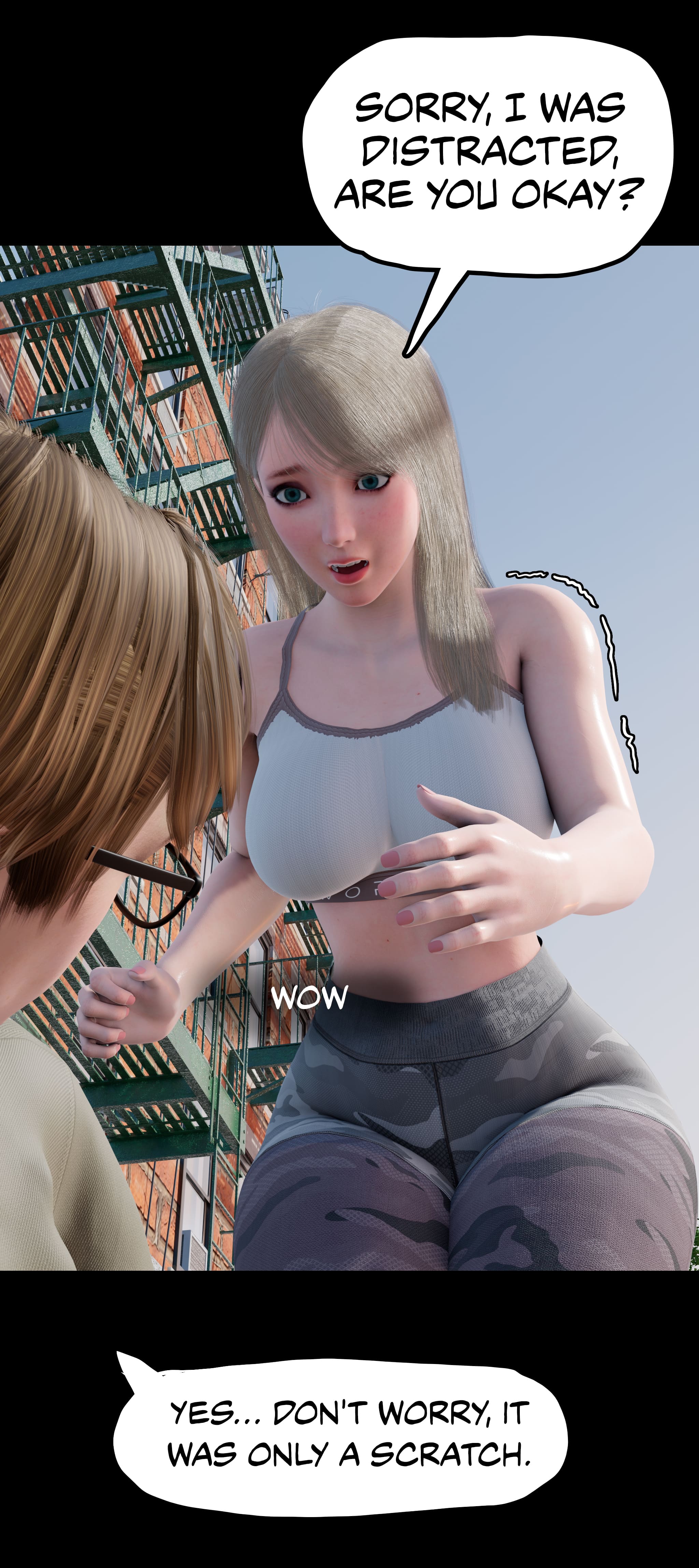 My Neighbor’s Widow [Rose Blue 3D] Chapter 1 - Page 28