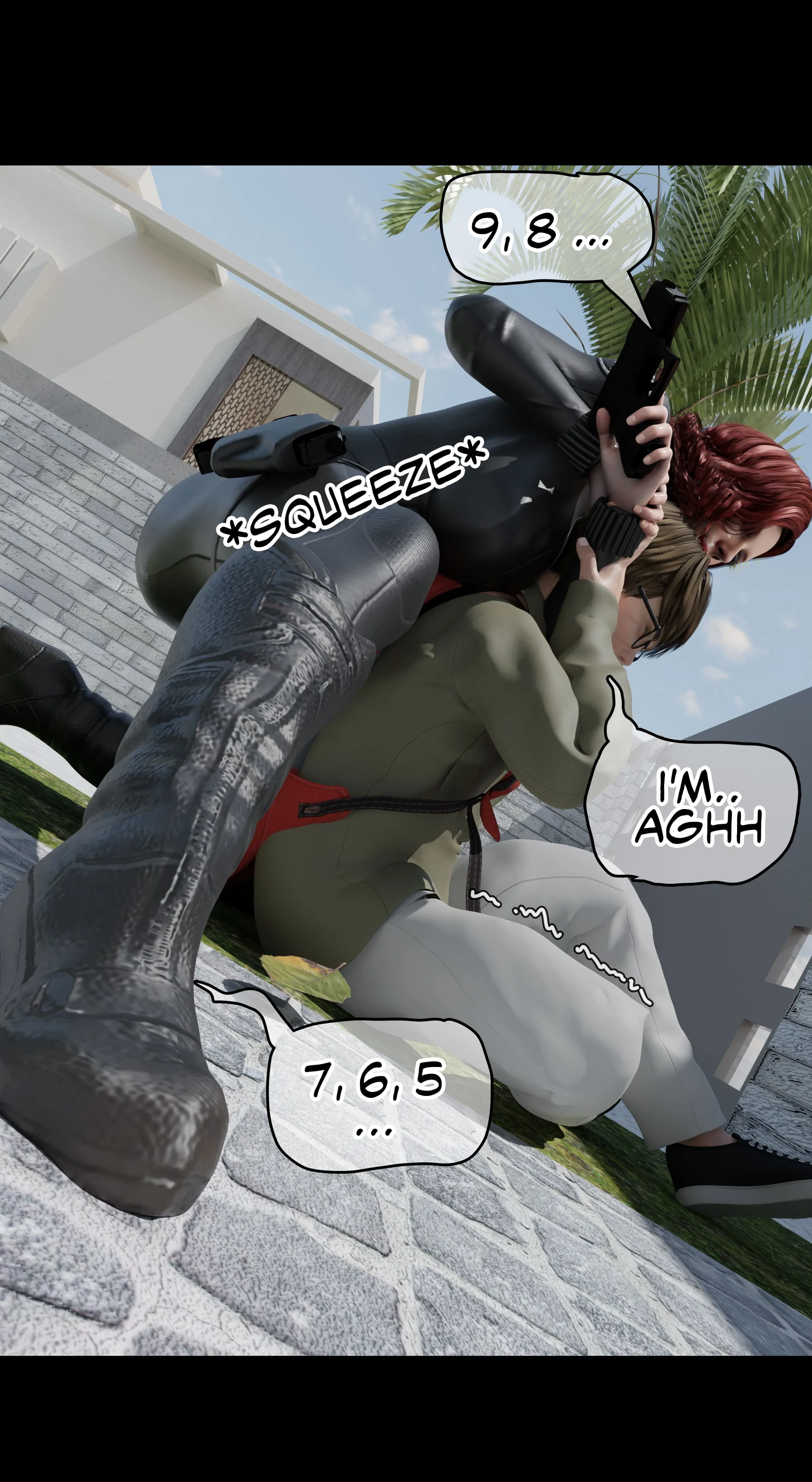 My Neighbor’s Widow [Rose Blue 3D] Chapter 1 - Page 49