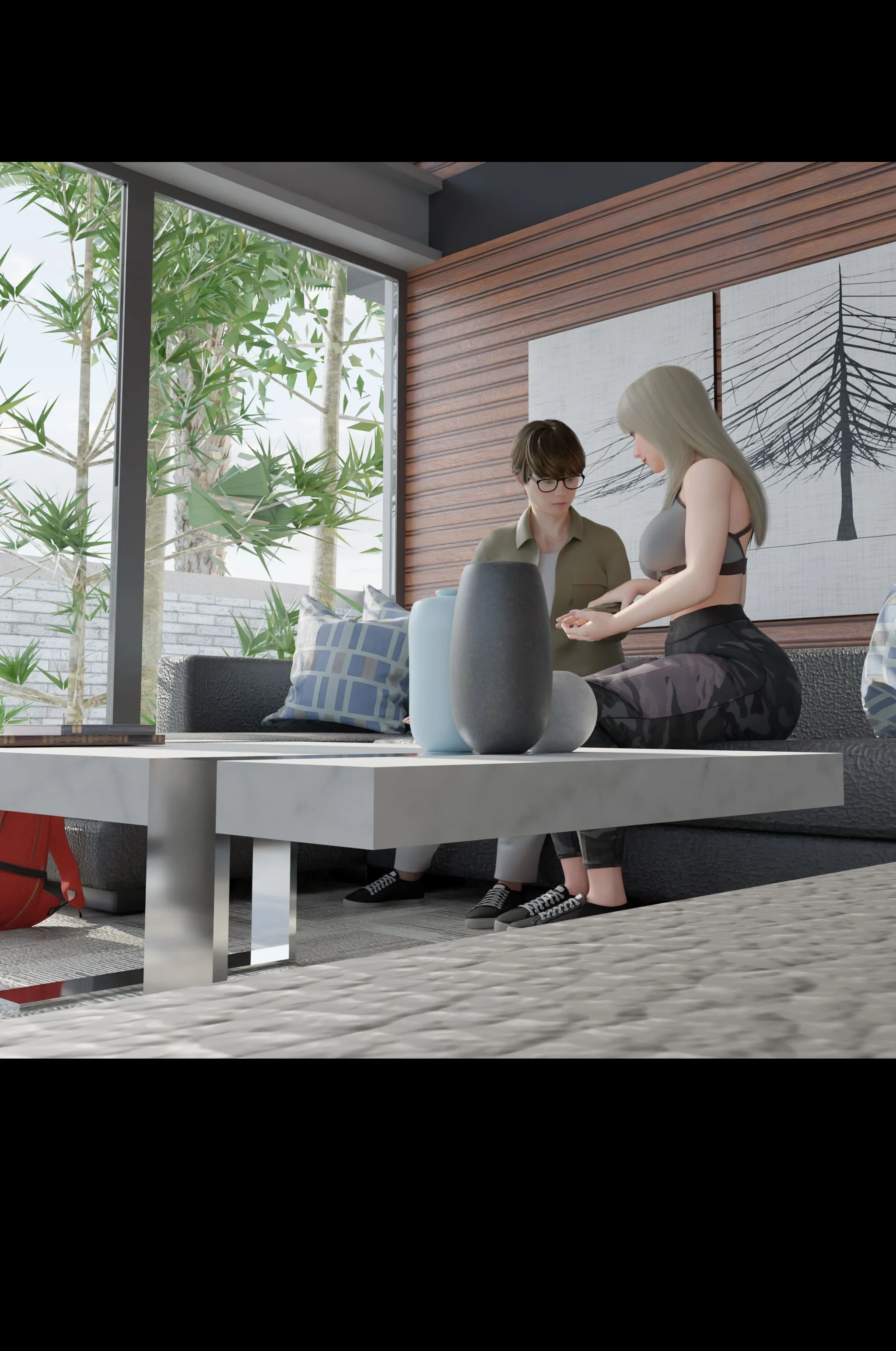 My Neighbor’s Widow [Rose Blue 3D] Chapter 1 - Page 68