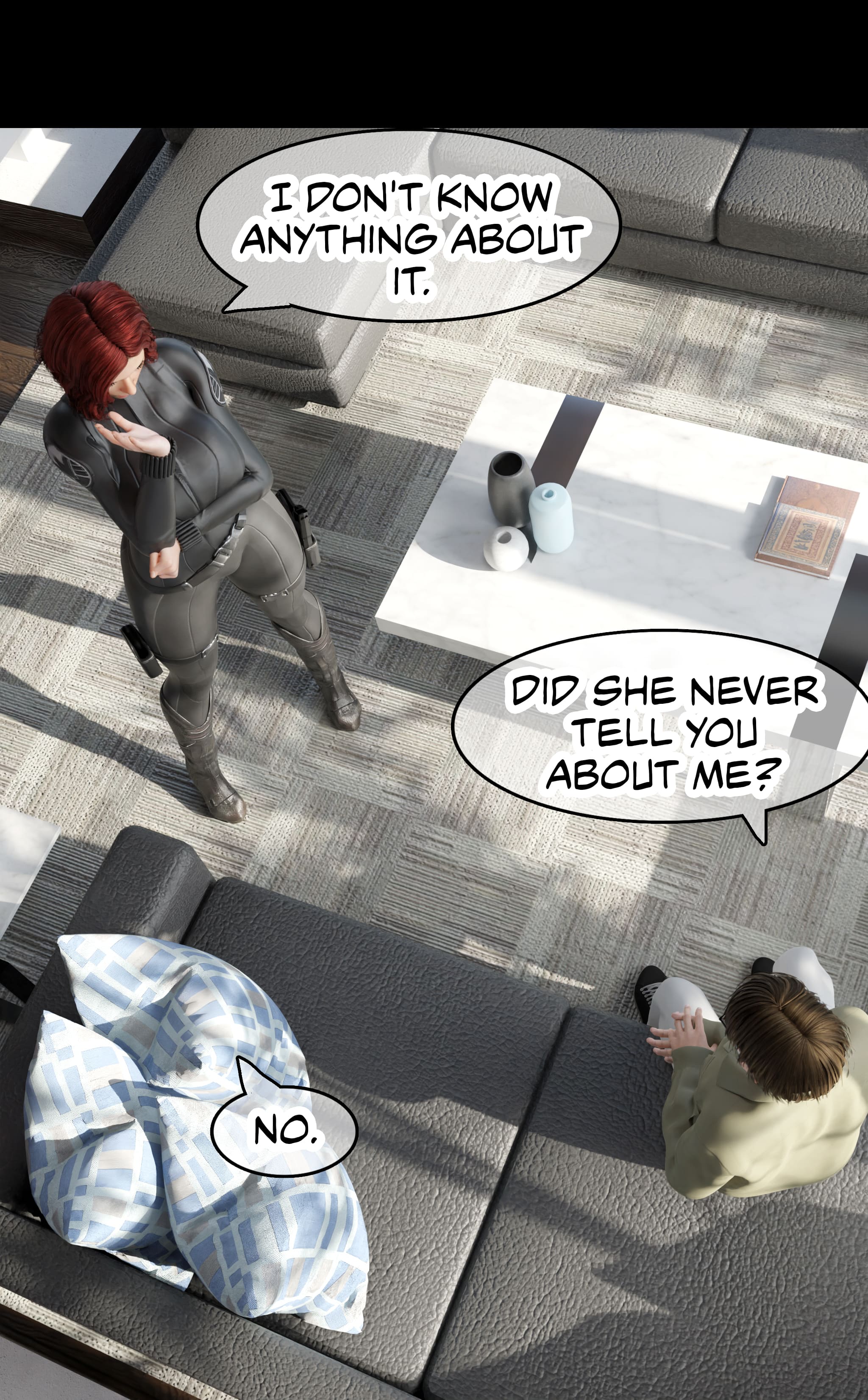 My Neighbor’s Widow [Rose Blue 3D] Chapter 1 - Page 82