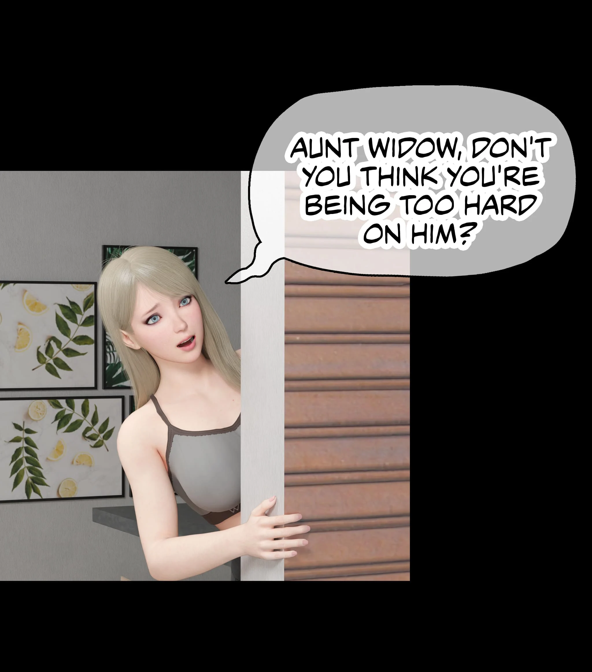My Neighbor’s Widow [Rose Blue 3D] Chapter 1 - Page 86