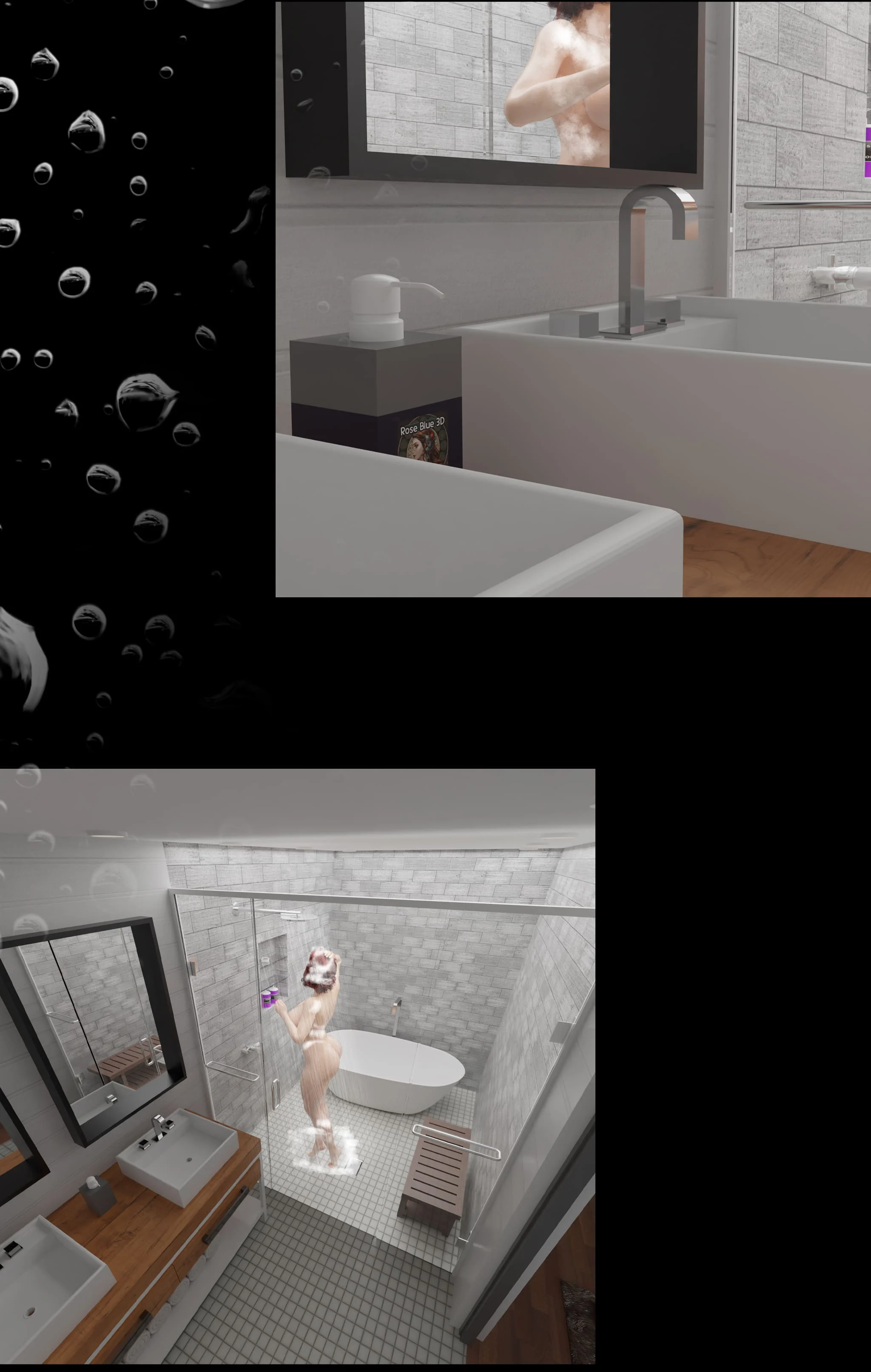 My Neighbor’s Widow [Rose Blue 3D] Chapter 1 - Page 93