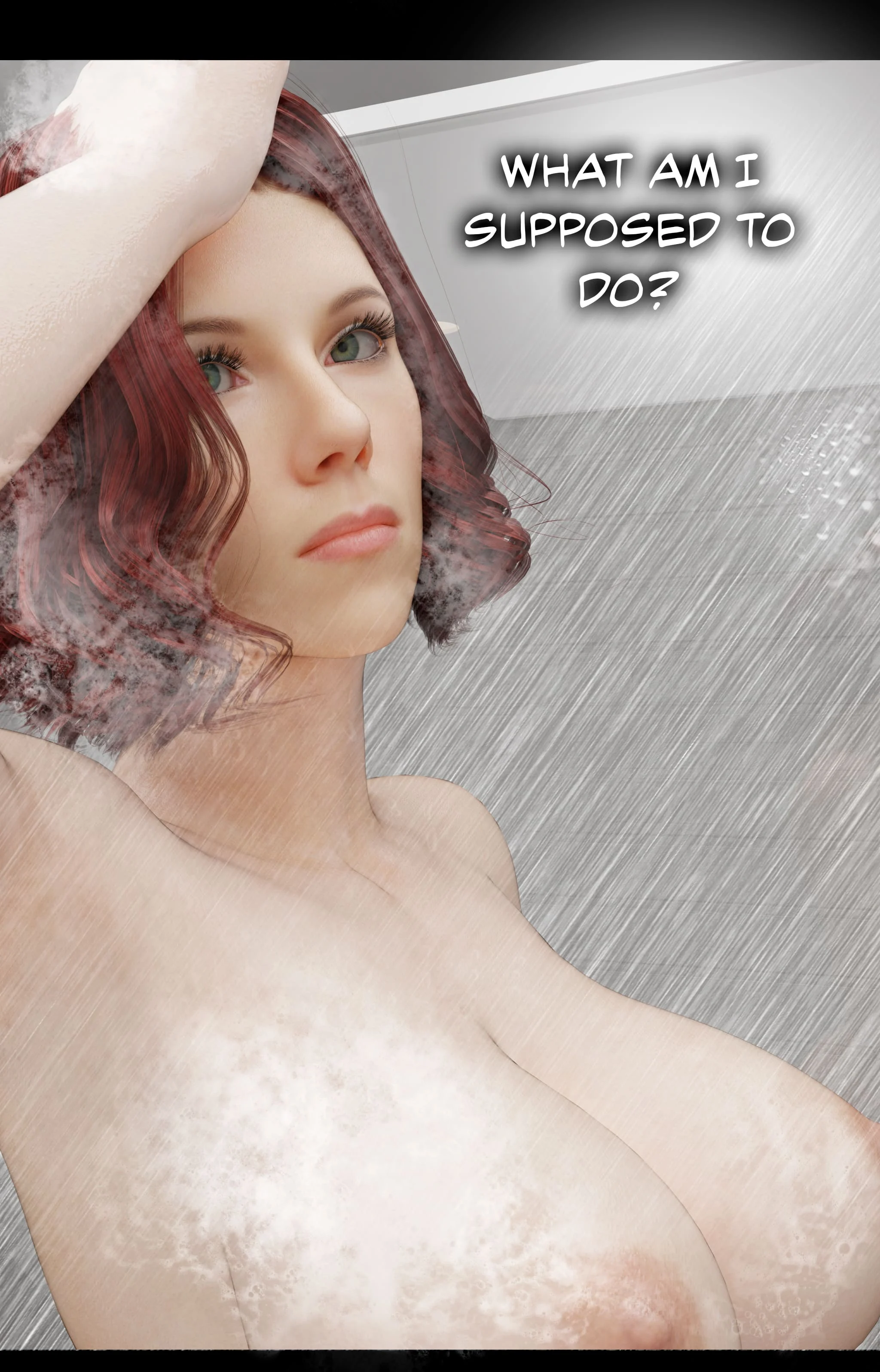 My Neighbor’s Widow [Rose Blue 3D] Chapter 1 - Page 96