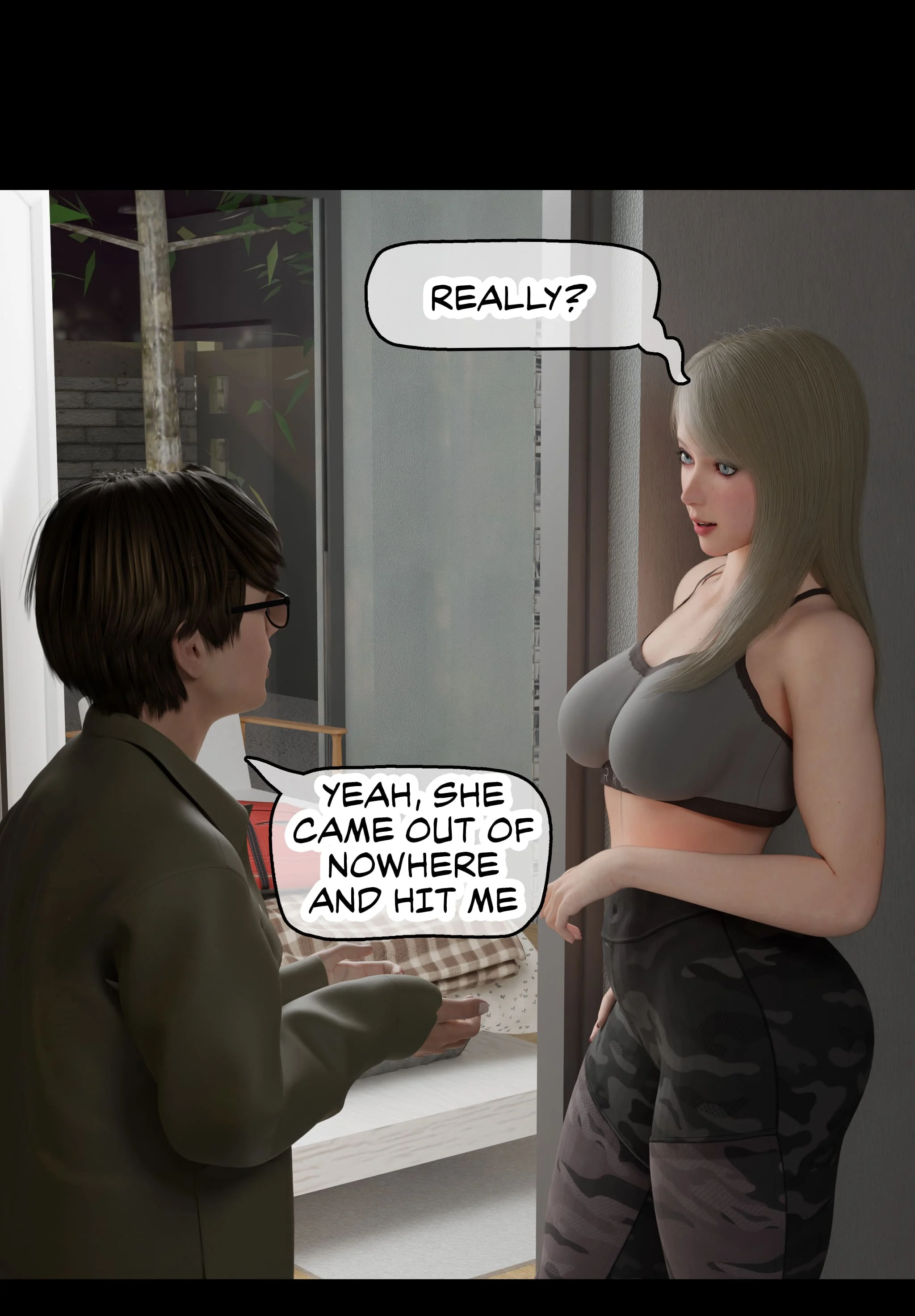My Neighbor’s Widow [Rose Blue 3D] Chapter 1 - Page 98