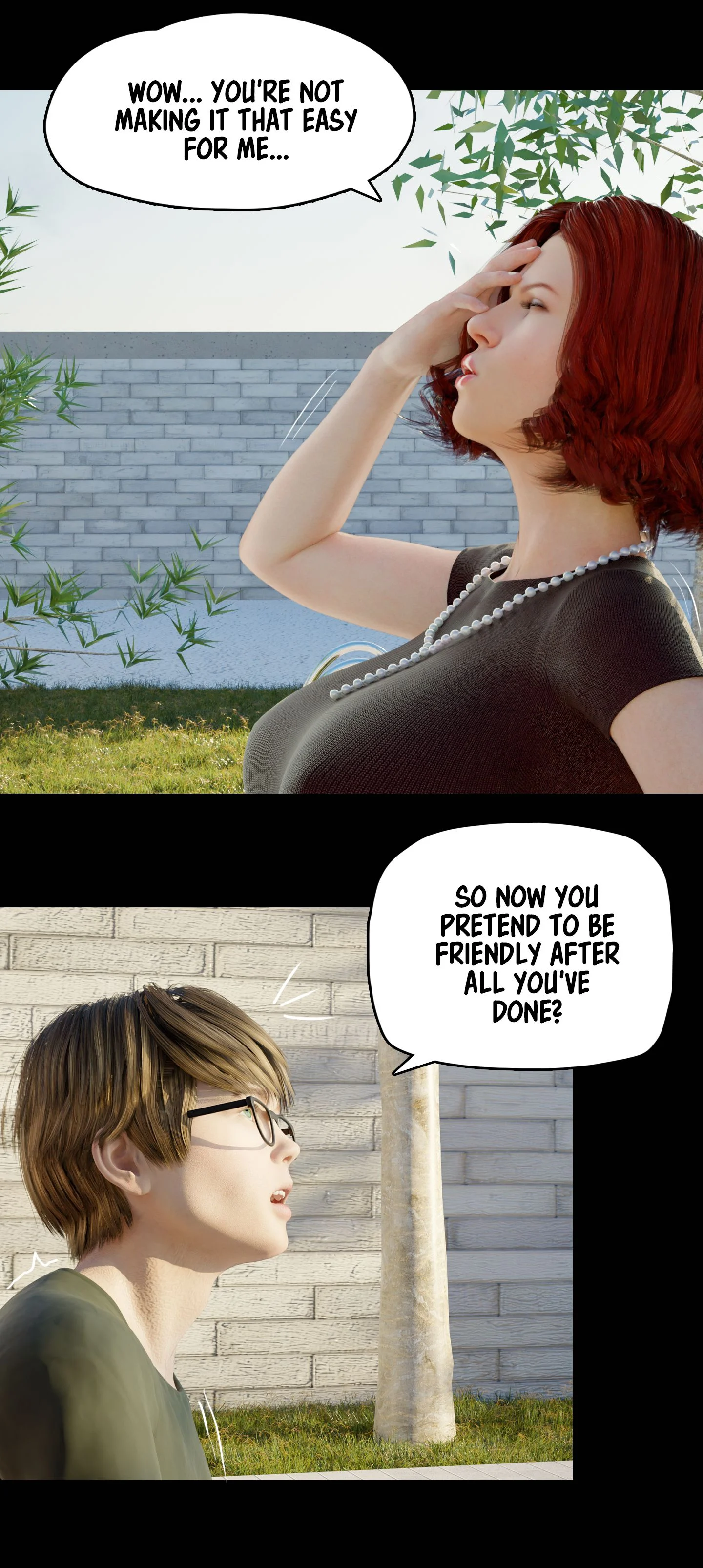 My Neighbor’s Widow [Rose Blue 3D] Chapter 11 - Page 23