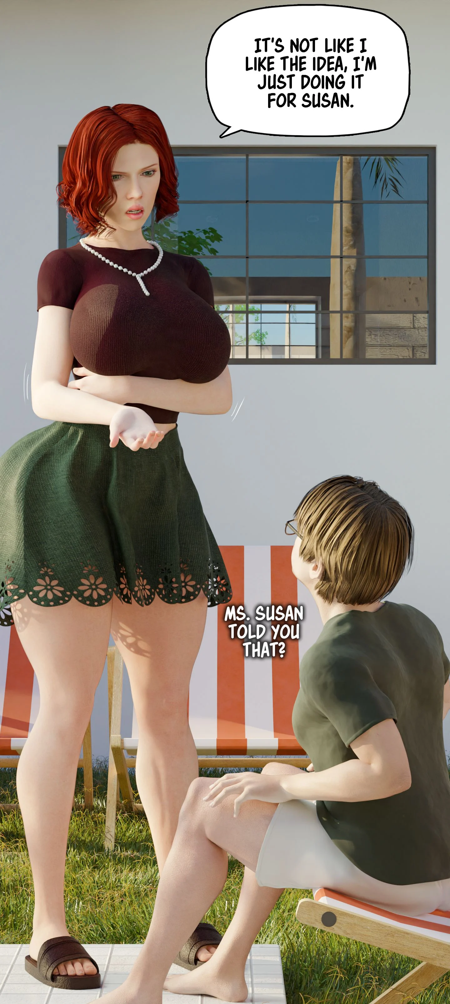 My Neighbor’s Widow [Rose Blue 3D] Chapter 11 - Page 24