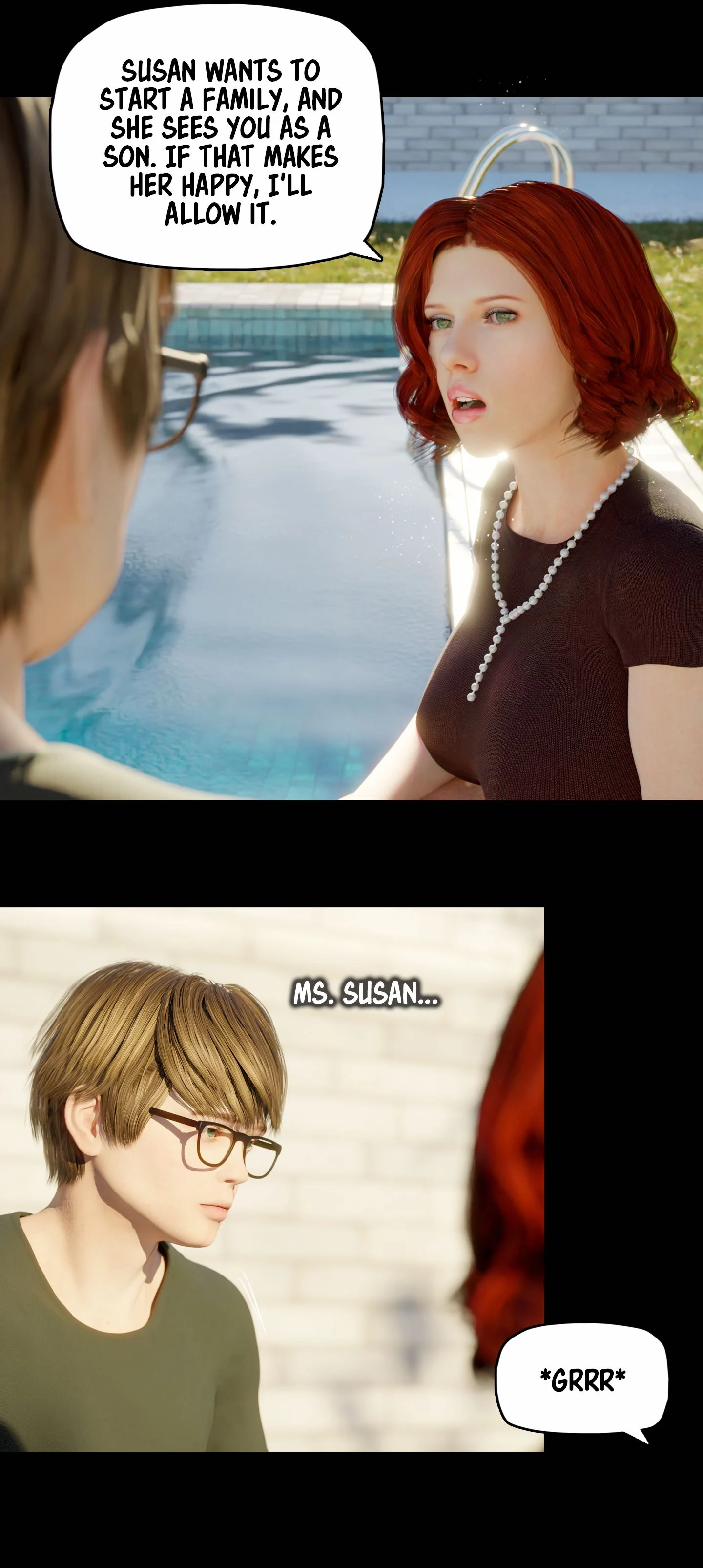 My Neighbor’s Widow [Rose Blue 3D] Chapter 11 - Page 34