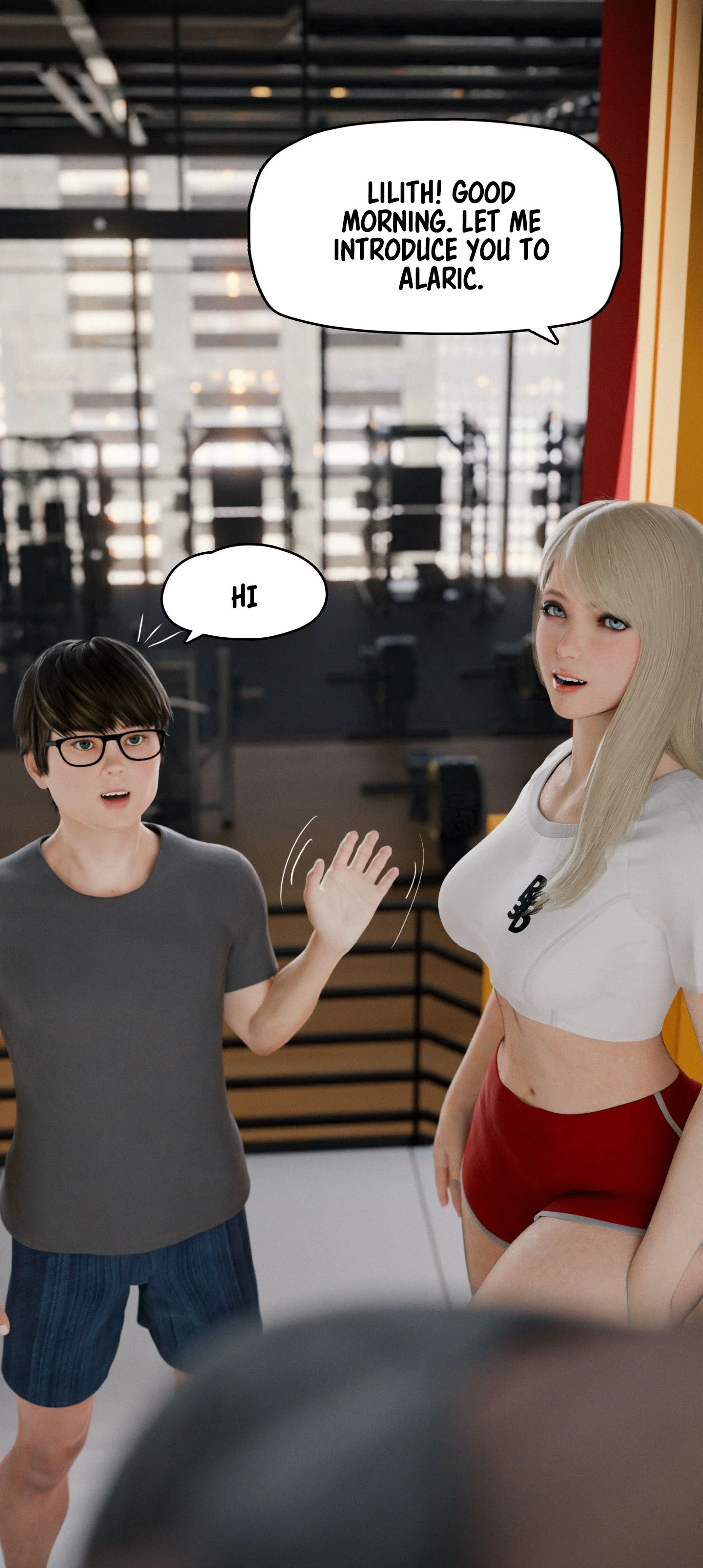 My Neighbor’s Widow [Rose Blue 3D] Chapter 11 - Page 47