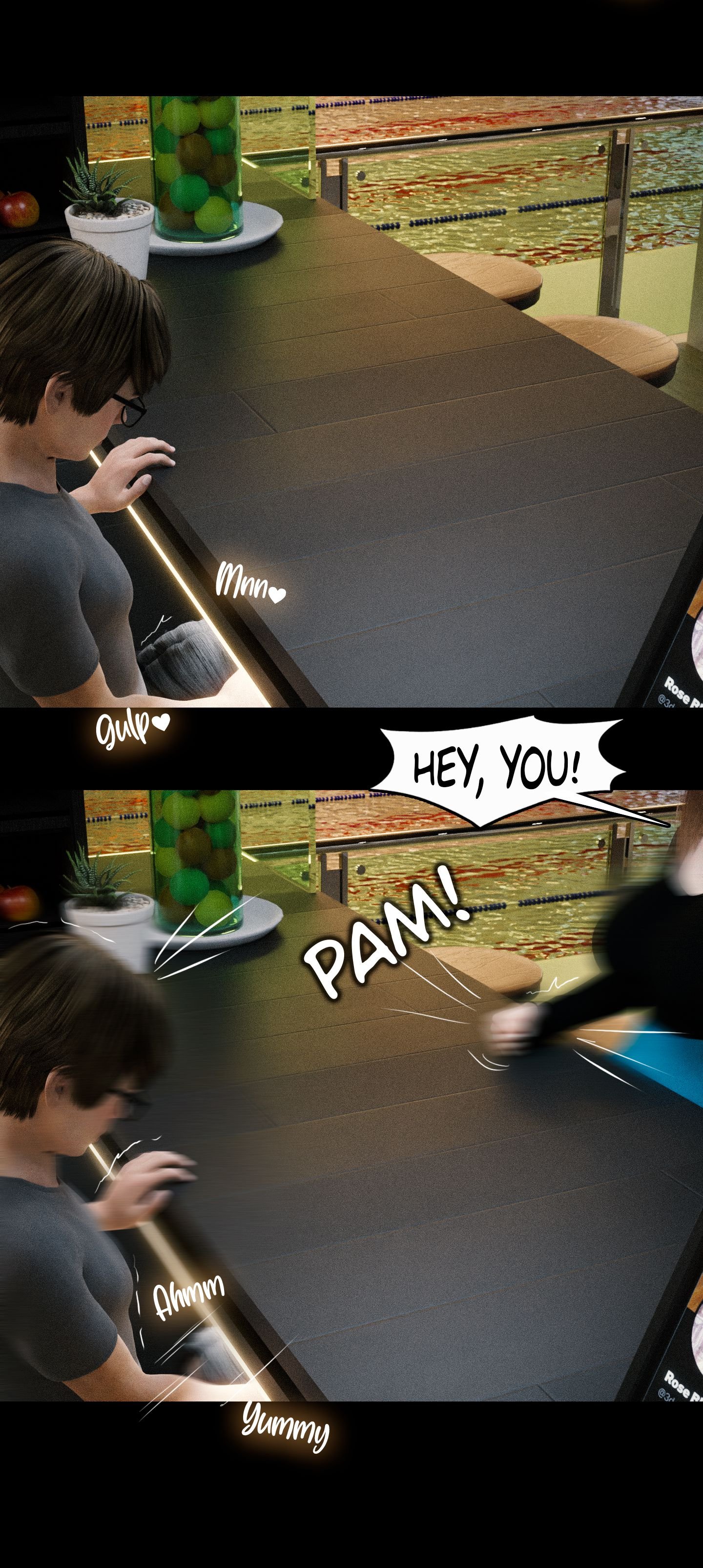 My Neighbor’s Widow [Rose Blue 3D] Chapter 11 - Page 93
