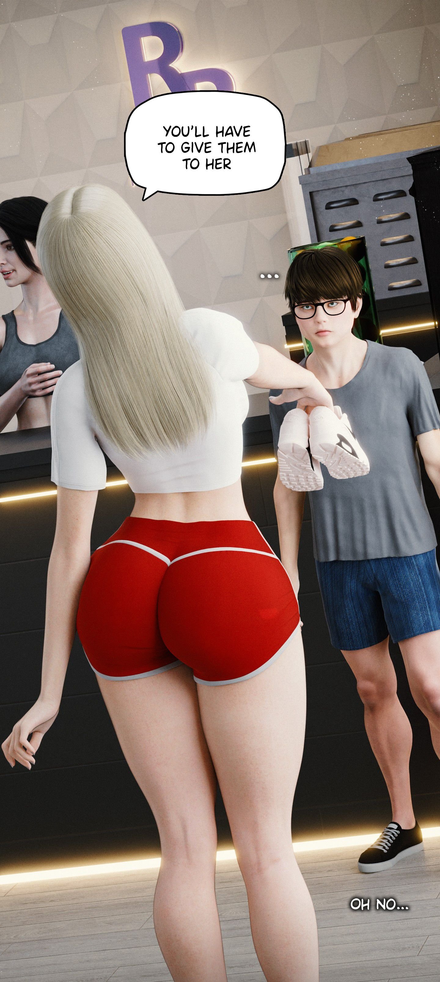 My Neighbor’s Widow [Rose Blue 3D] Chapter 12 - Page 105