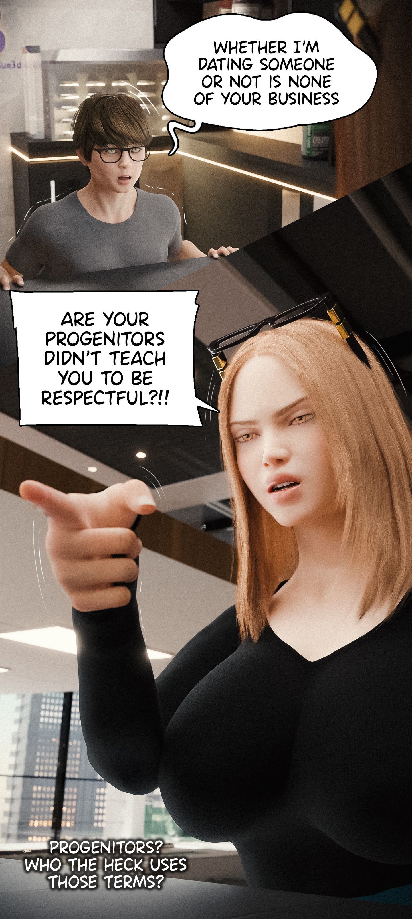 My Neighbor’s Widow [Rose Blue 3D] Chapter 12 - Page 26