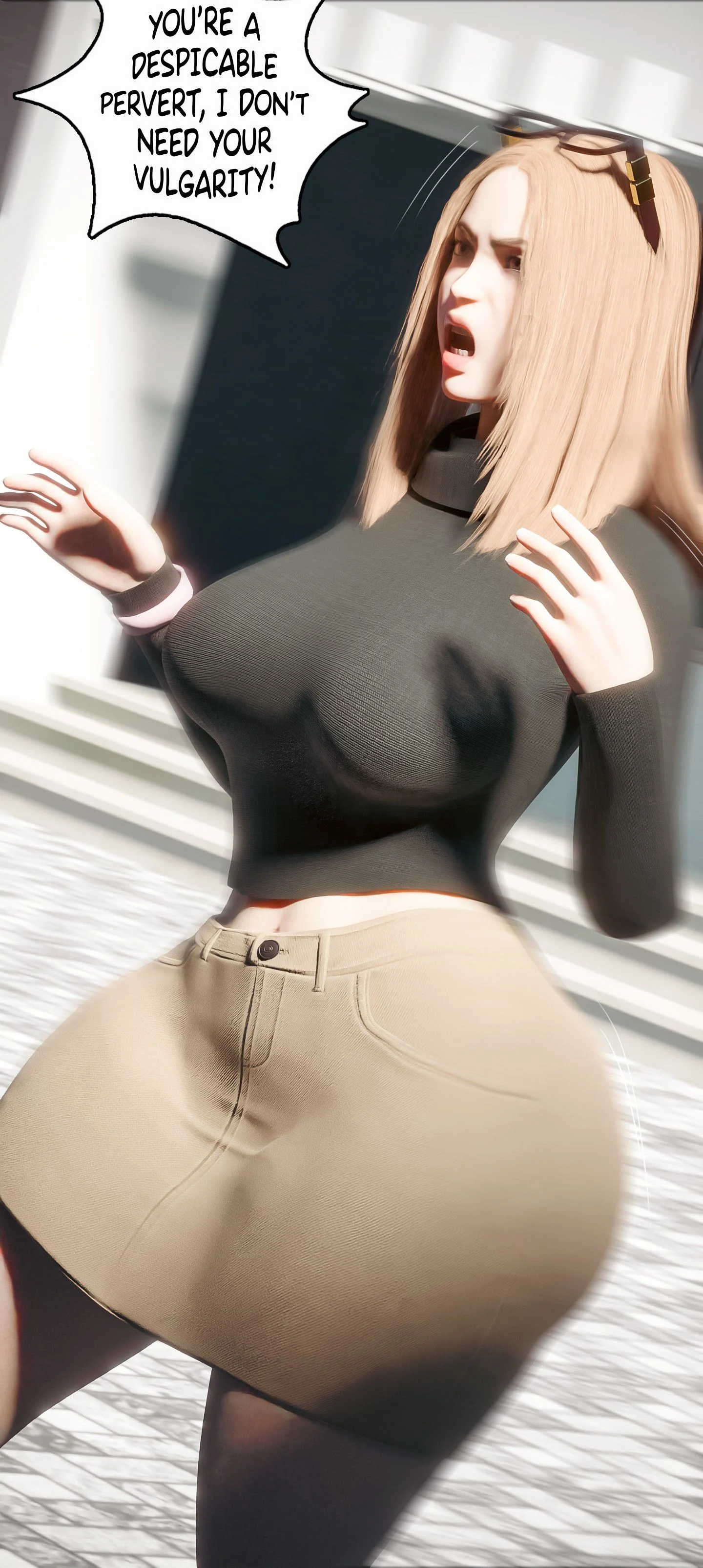 My Neighbor’s Widow [Rose Blue 3D] Chapter 13 - Page 24