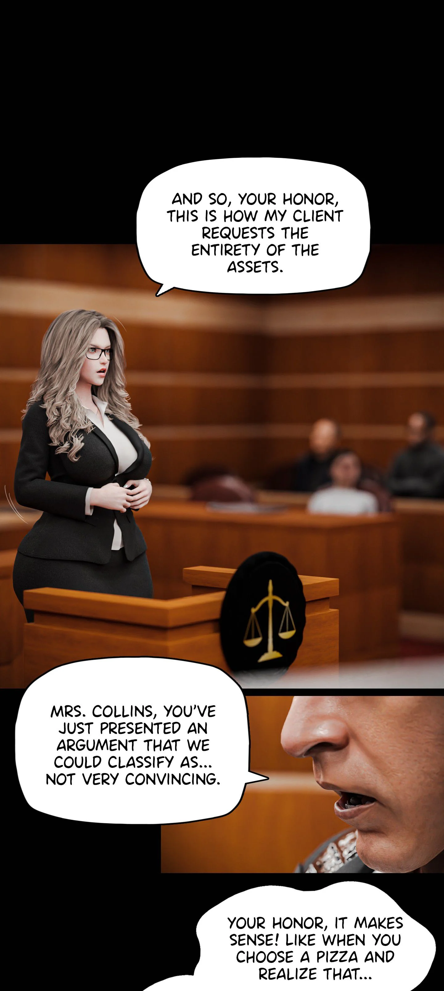 My Neighbor’s Widow [Rose Blue 3D] Chapter 13 - Page 3