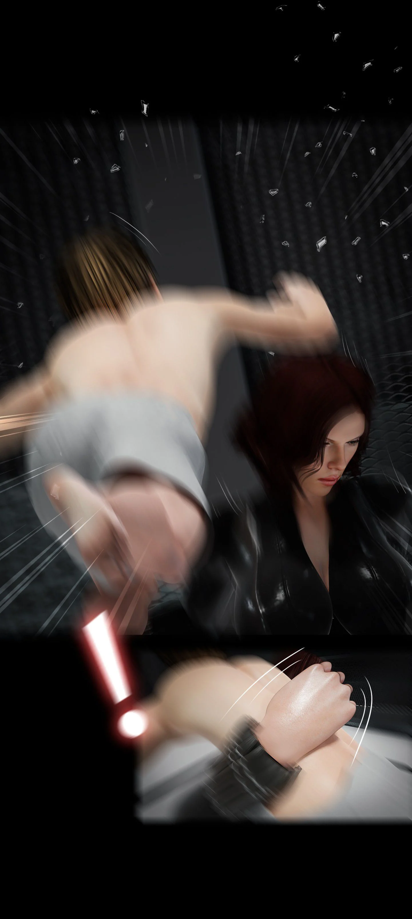 My Neighbor’s Widow [Rose Blue 3D] Chapter 13 - Page 49