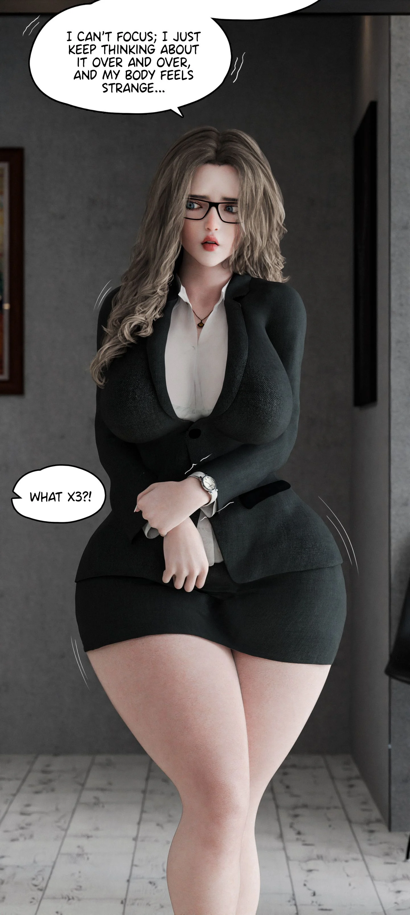 My Neighbor’s Widow [Rose Blue 3D] Chapter 16 - Page 47