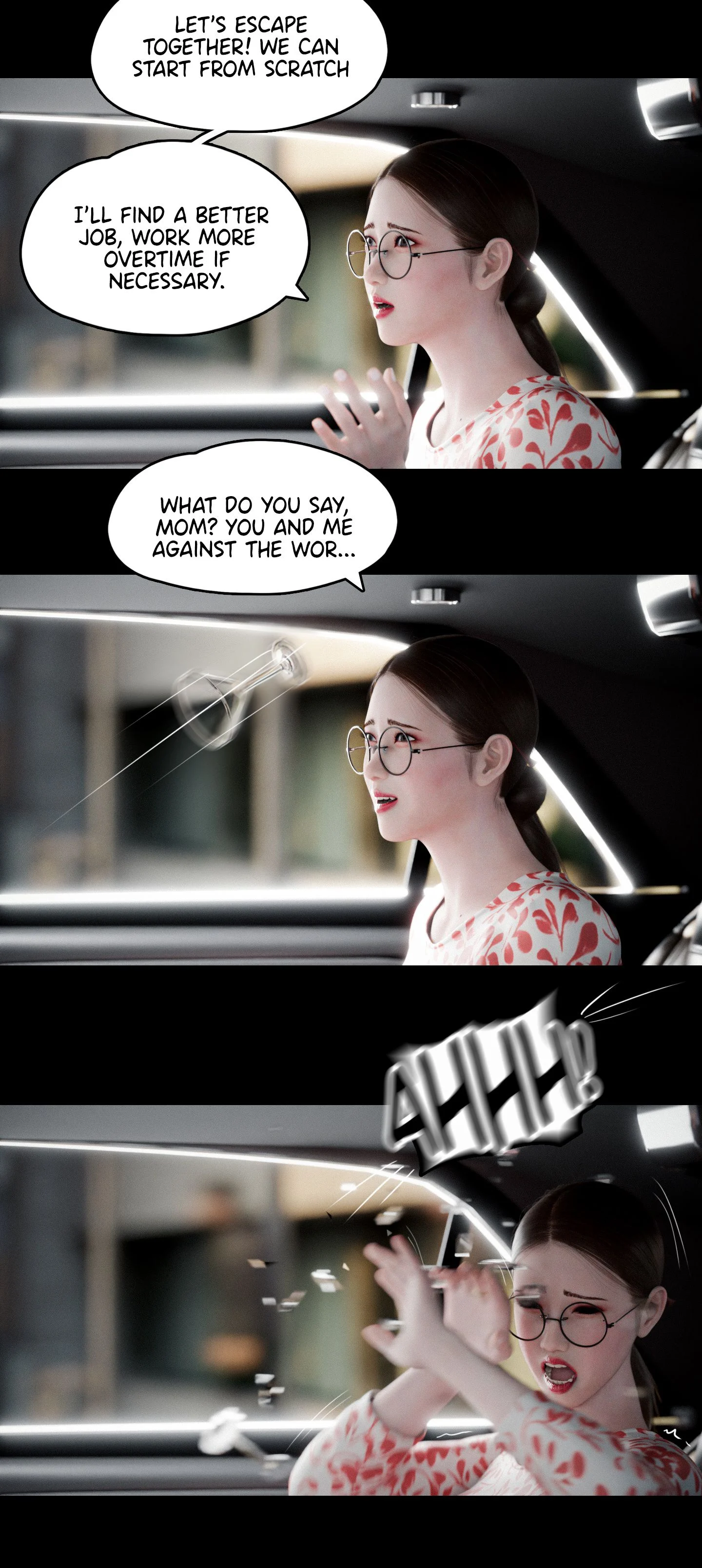 My Neighbor’s Widow [Rose Blue 3D] Chapter 16 - Page 74
