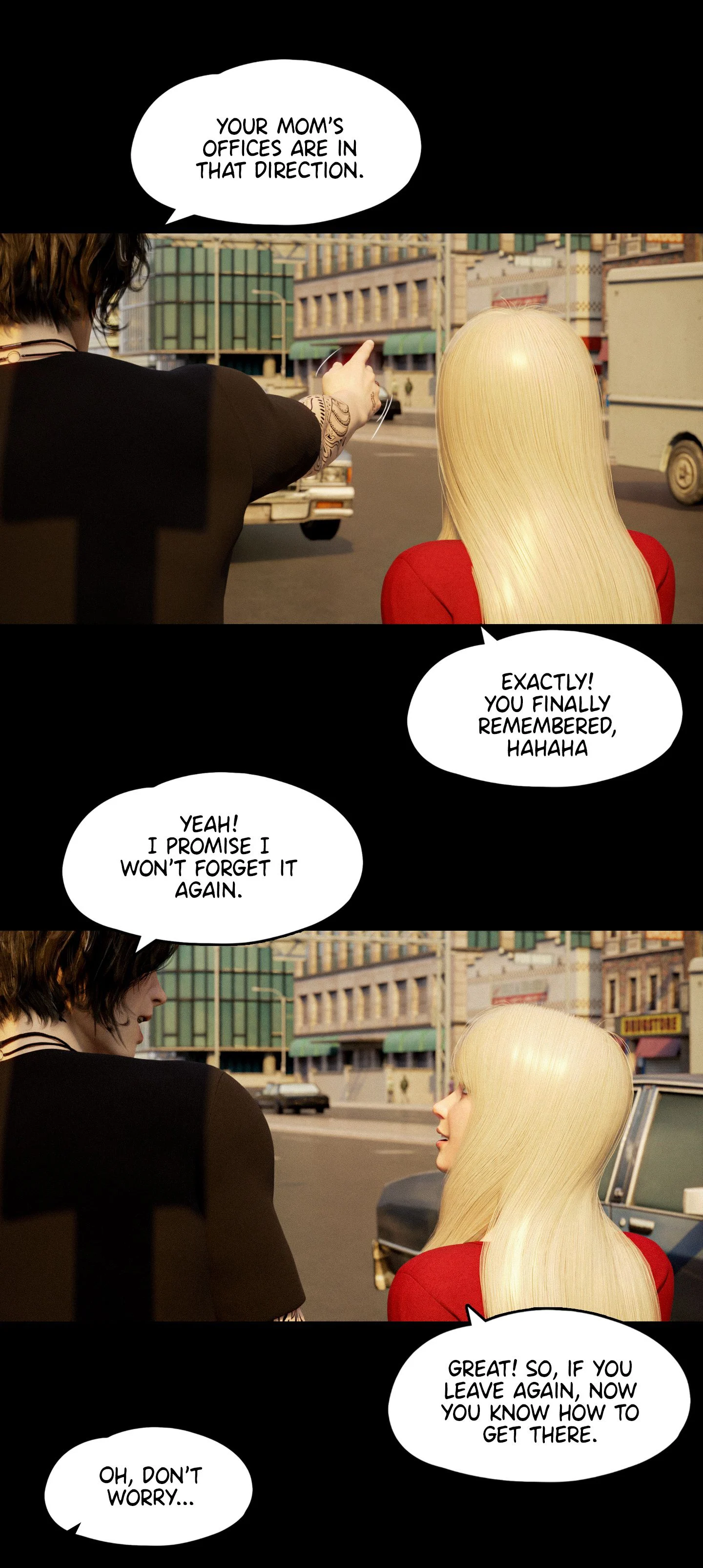 My Neighbor’s Widow [Rose Blue 3D] Chapter 16 - Page 84