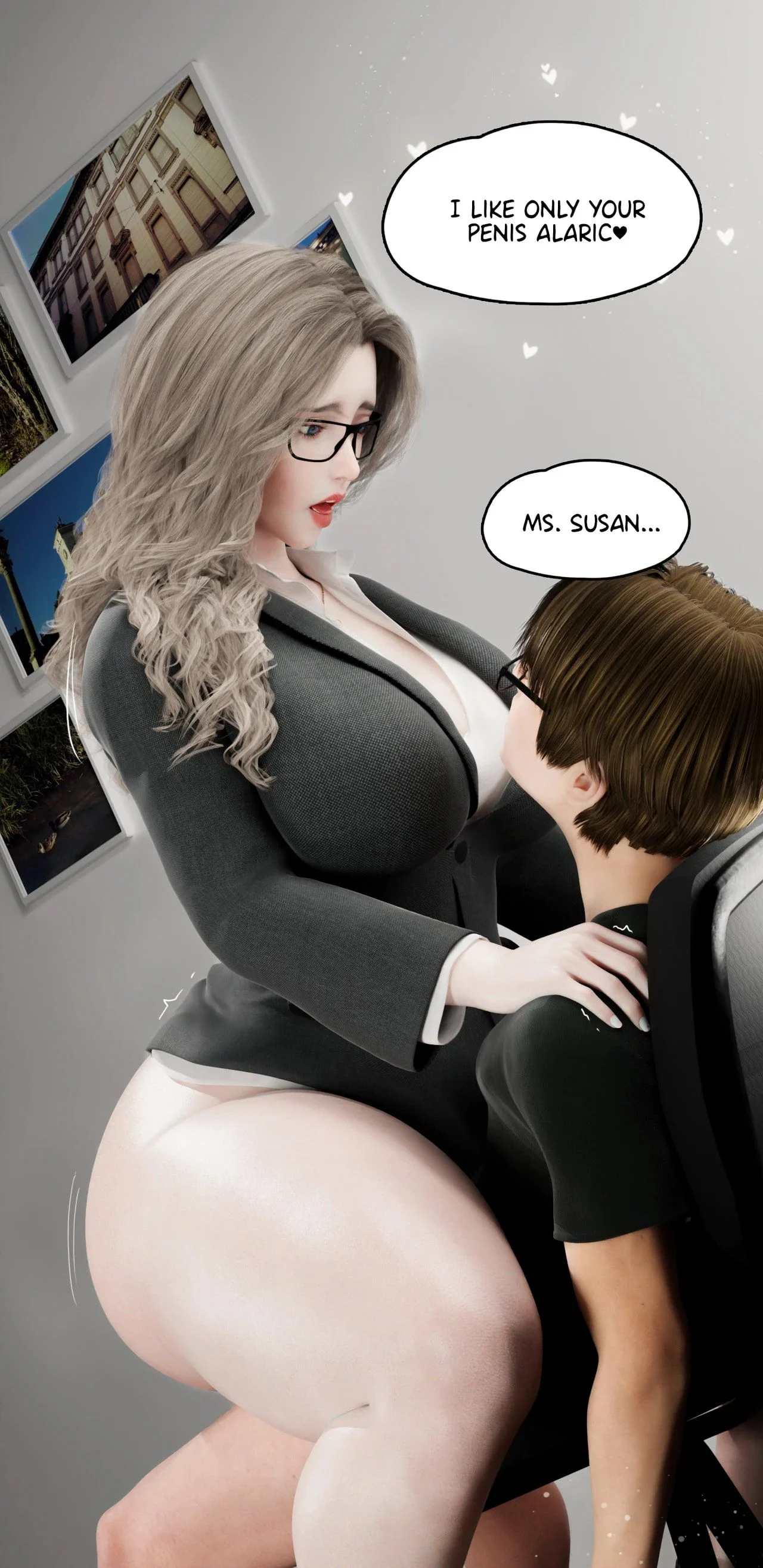My Neighbor’s Widow [Rose Blue 3D] Chapter 17 - Page 54