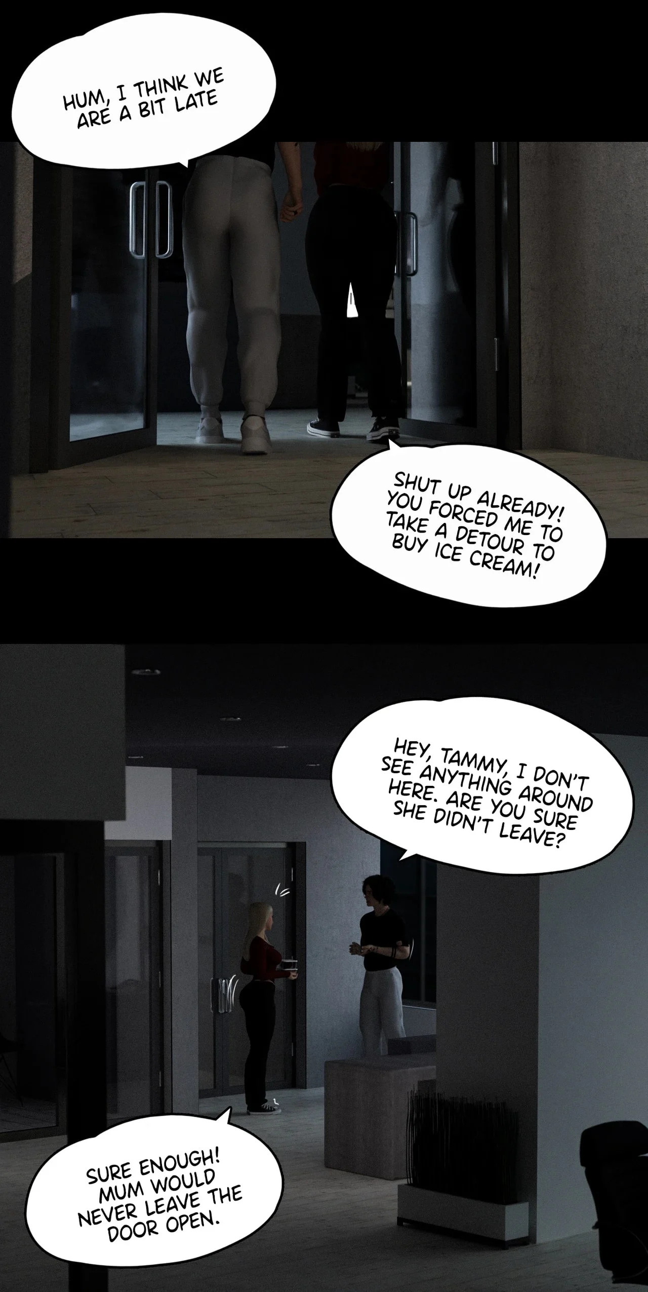 My Neighbor’s Widow [Rose Blue 3D] Chapter 17 - Page 87